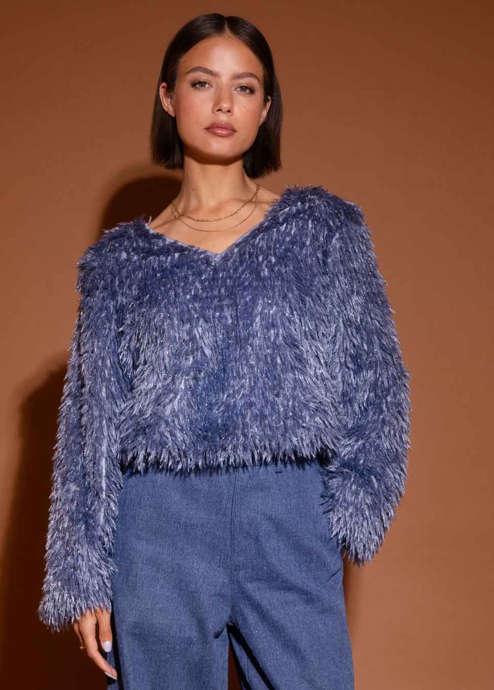 Studio Amaya Bridget top franjes