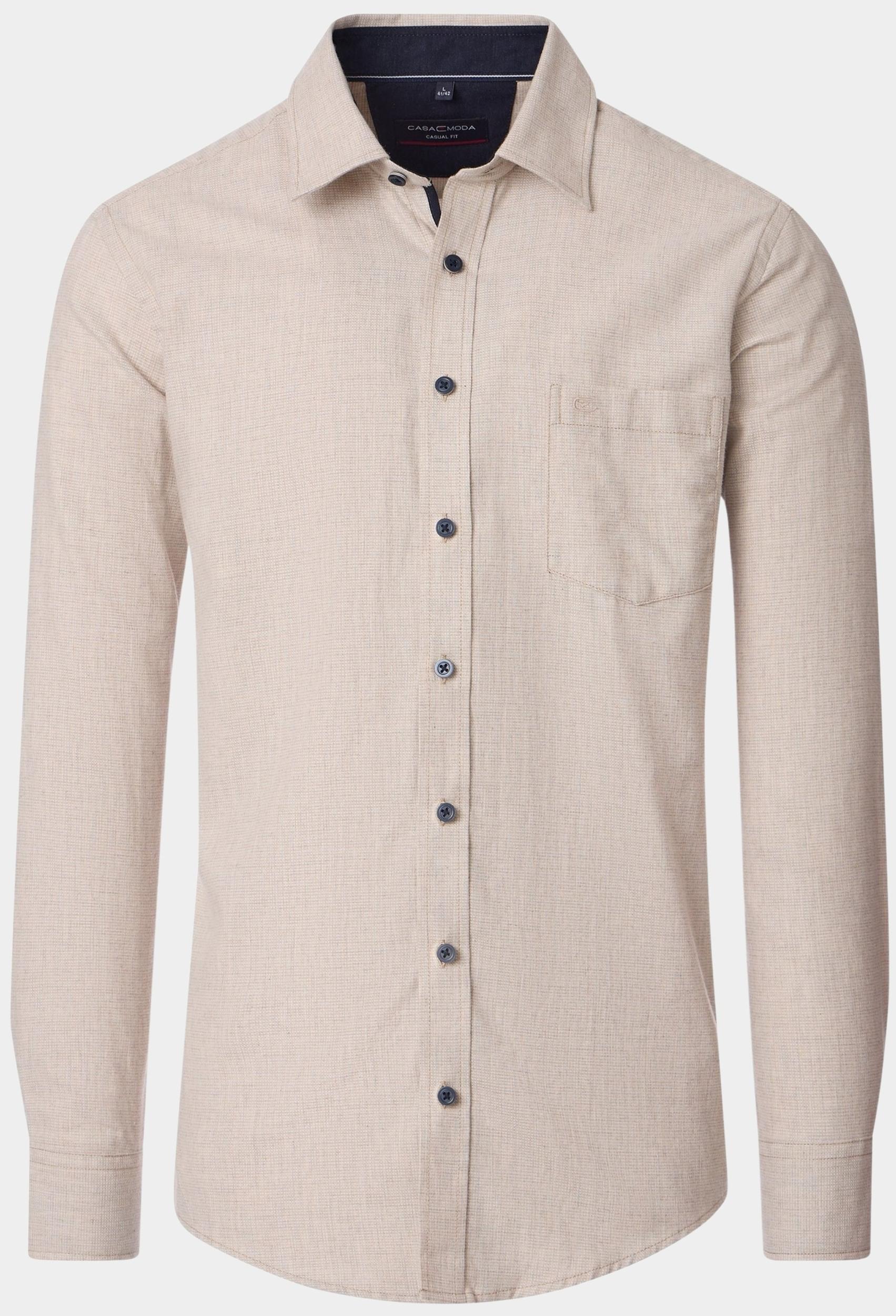 Casamoda Casual hemd lange mouw kent casual fit 454487600/600