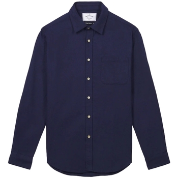 Portuguese Flannel Overhemd Lange Mouw  Teca Shirt - Navy