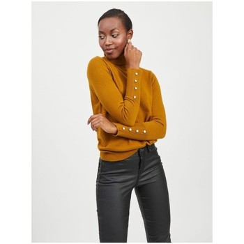 Vila Trui  Kuza Roll Neck Knit - Tapenade