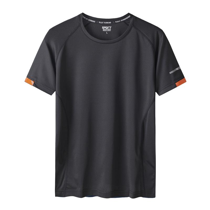 IELGY T-shirt heren sport buiten groot formaat stretch korte mouwen sneldrogende kleding 9XL