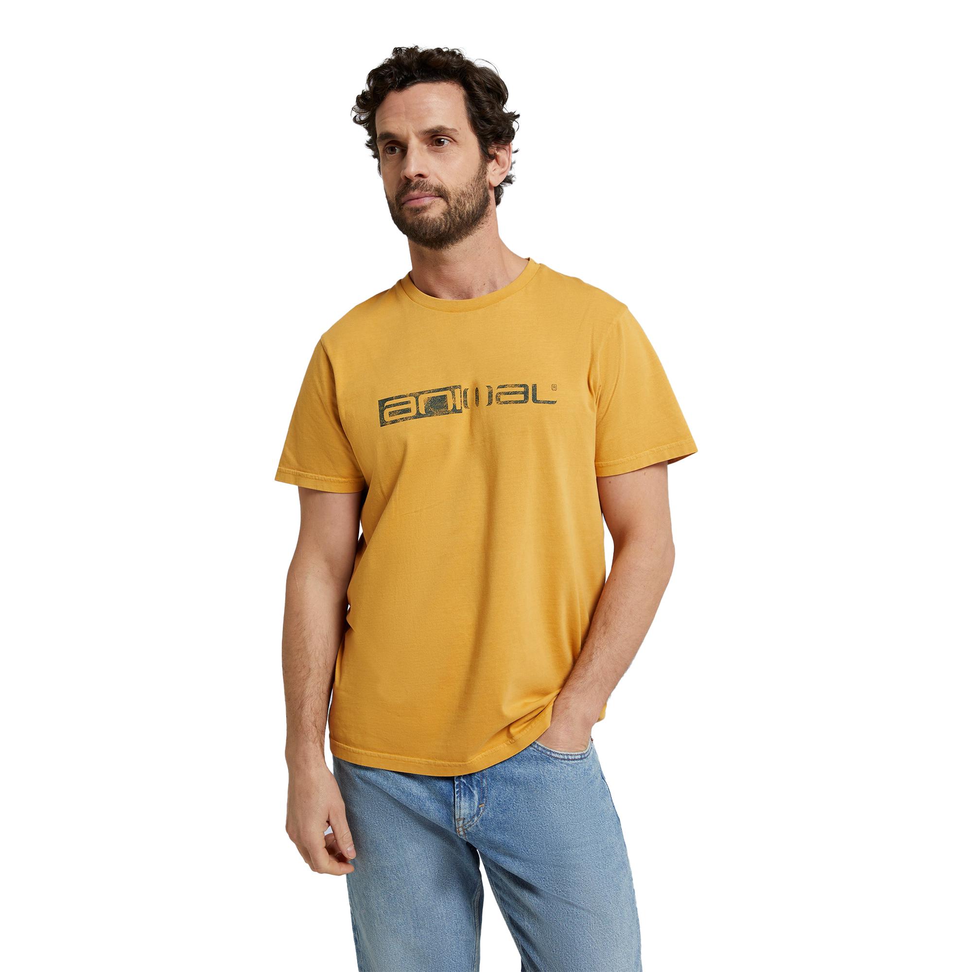 Animal Heren Jacob Back Print Biologisch Logo T-shirt S