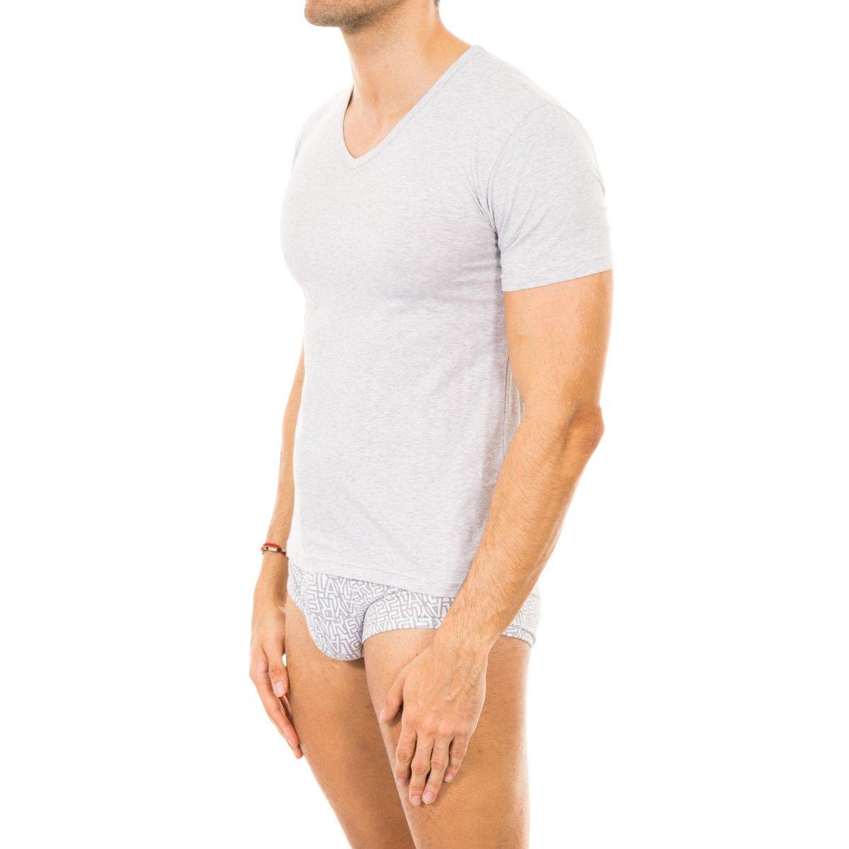 BlackPrice Heren T-shirt met korte mouwen en V-hals M351001 M
