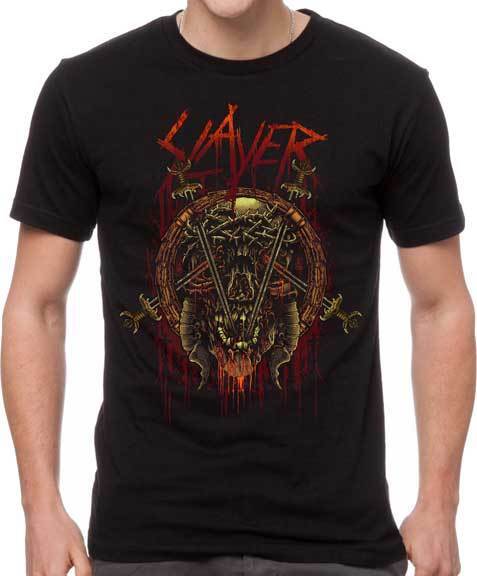 91140100MA0LT6NU2A SLAYER Rotting Skull Merk H3 Sportgear Merch Unisex T-shirt XXXXL