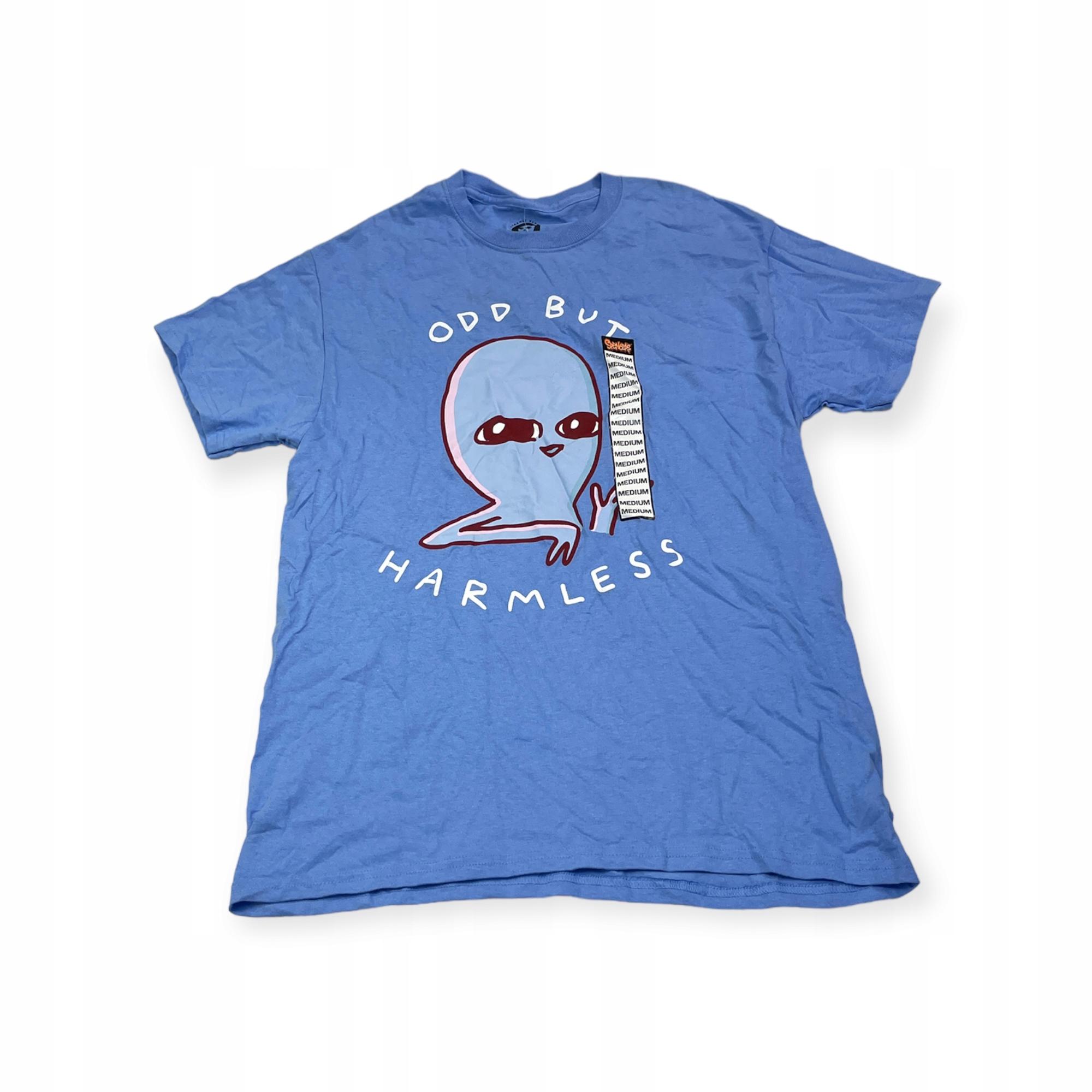 Outletup-clothes Koszulka T-shirt męski okrągły dekolt SPENCER'S nadruk M