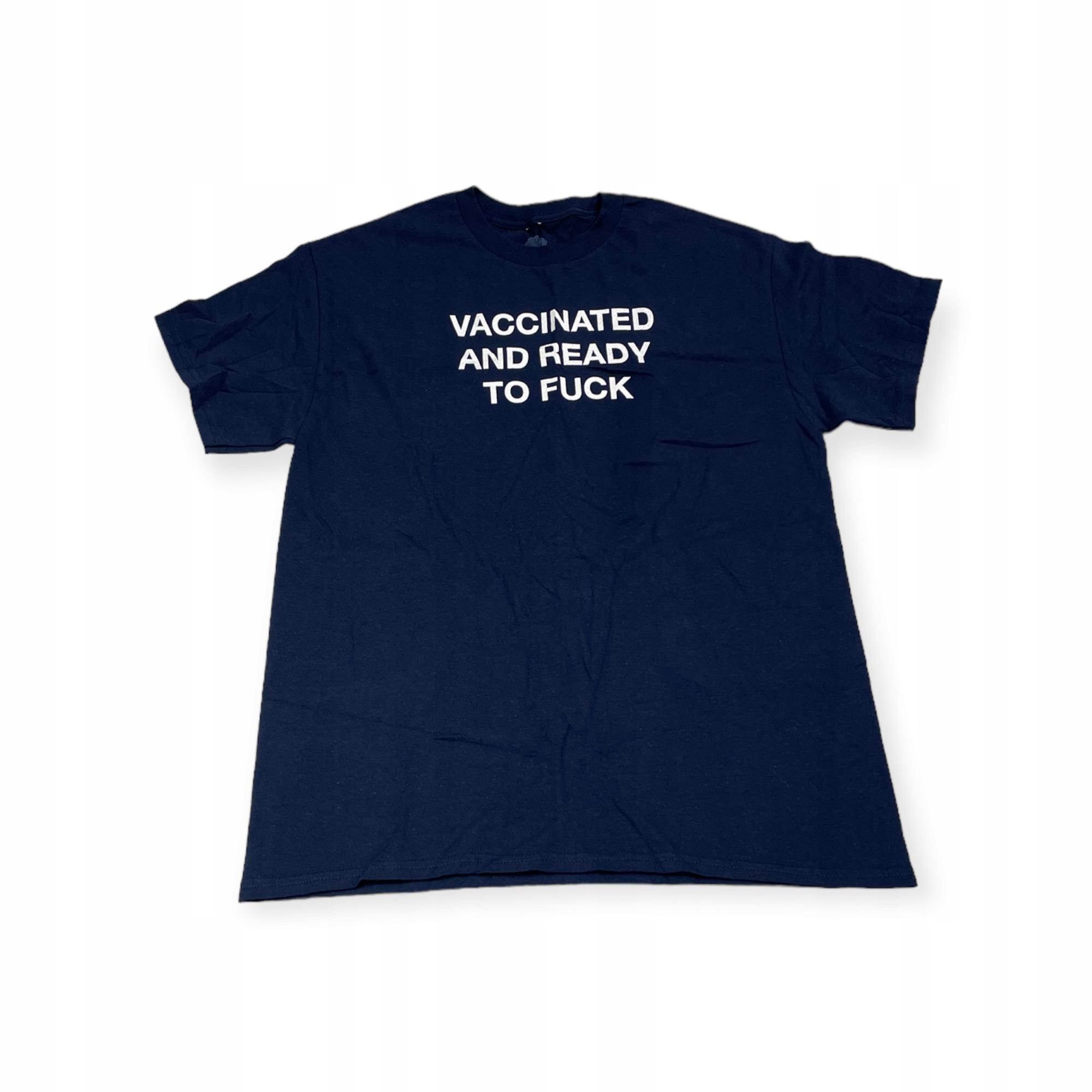 Outletup-clothes Koszulka T-shirt męski okrągły dekolt SPENCER'S nadruk M