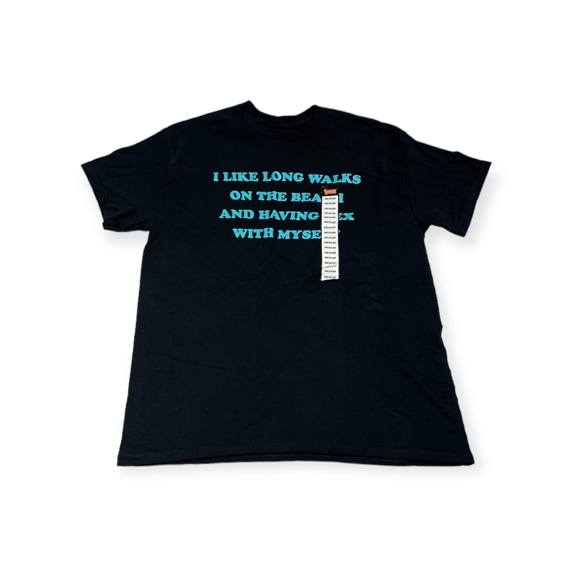 Outletup-clothes Koszulka T-shirt męski okrągły dekolt SPENCER'S nadruk M