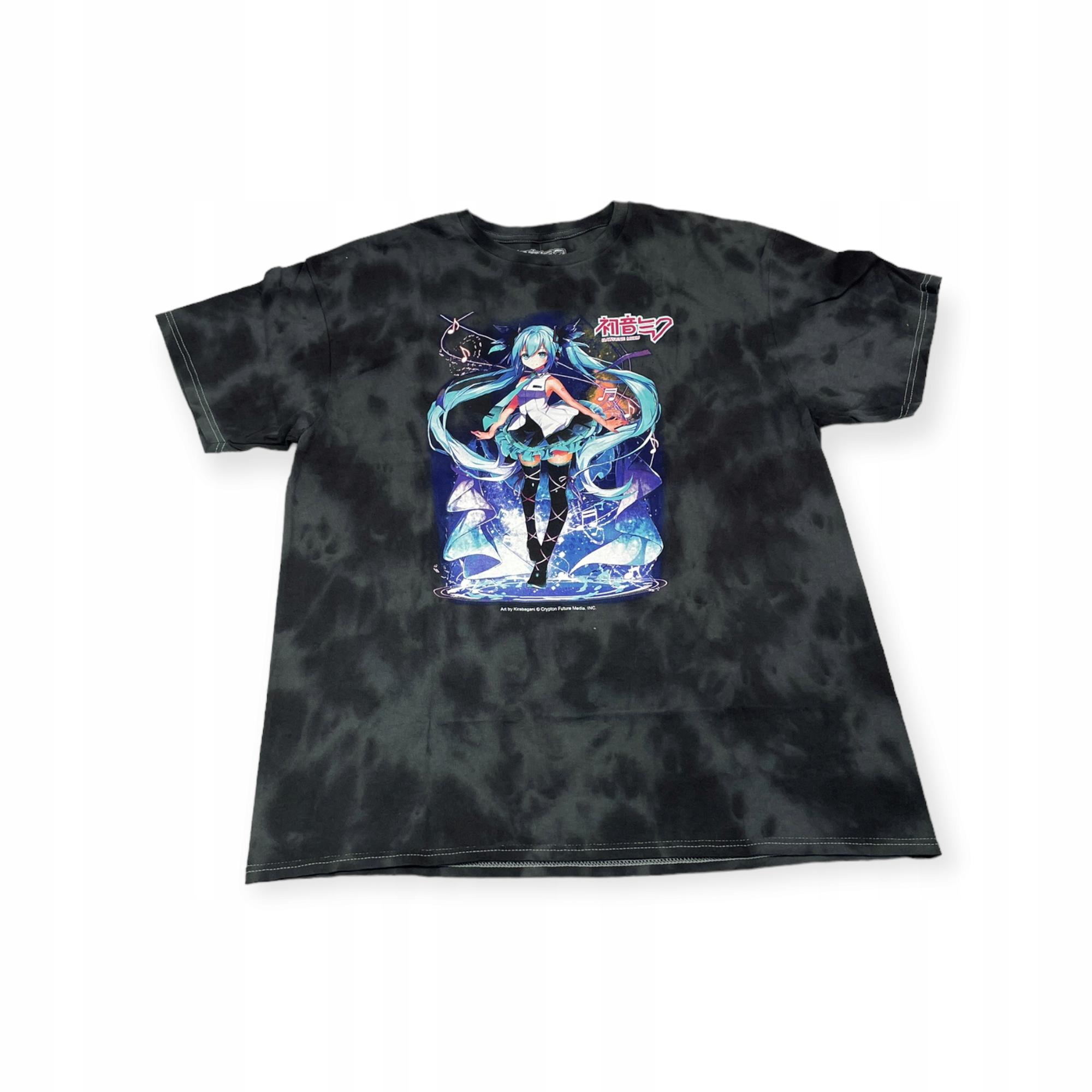 Outletup-clothes Koszulka T-shirt męski okrągły dekolt SPENCER'S nadruk L