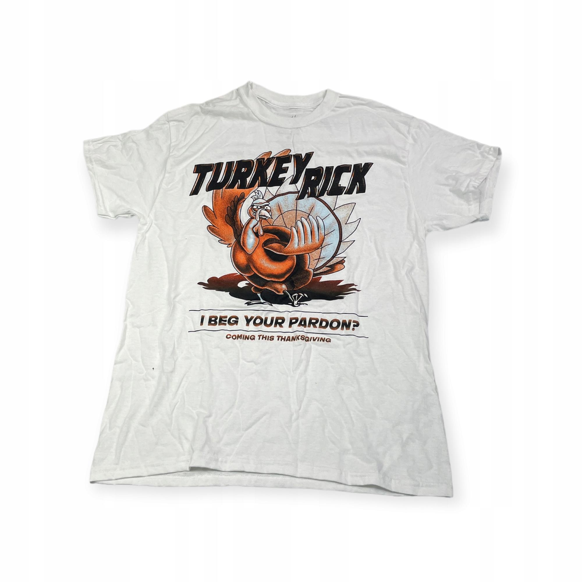 Outletup-clothes Koszulka T-shirt męski okrągły dekolt SPENCER'S RICK M
