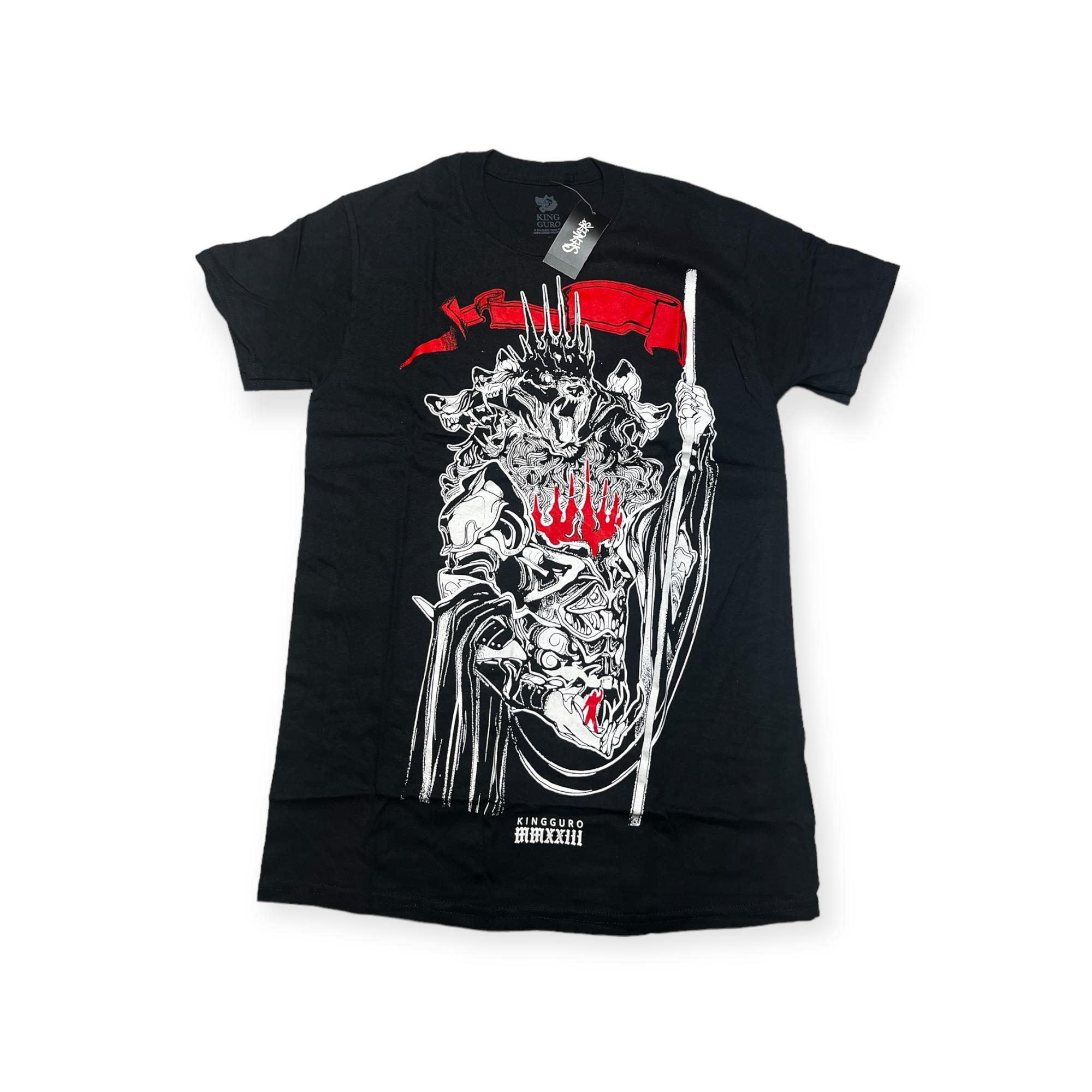 Outletup-clothes Koszulka T-shirt męski okrągły dekolt SPENCER'S nadruk L