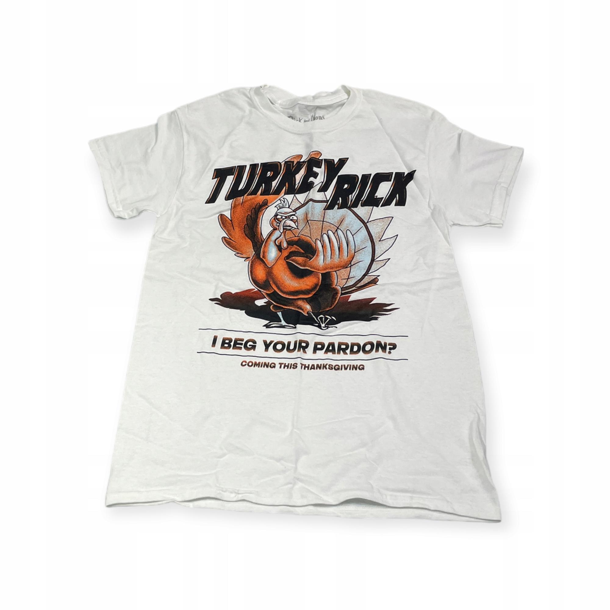 Outletup-clothes Koszulka T-shirt męski okrągły dekolt SPENCER'S RICK AND MORTY M