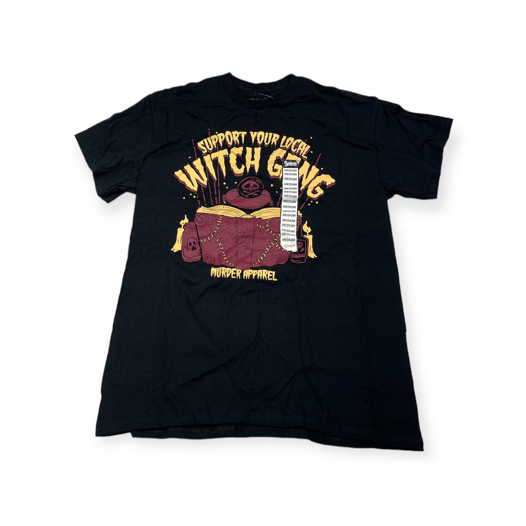 Outletup-clothes Koszulka T-shirt męski okrągły dekolt SPENCER'S M4RDER APPAREL M