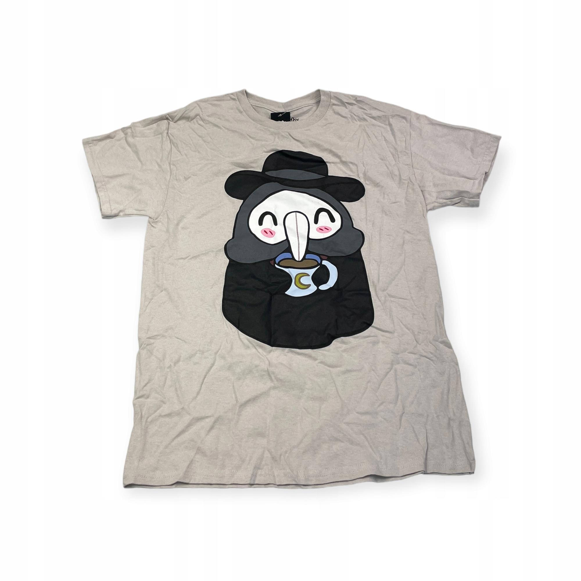 Outletup-clothes Koszulka T-shirt męski okrągły dekolt SPENCER'S SQUISHABLE M