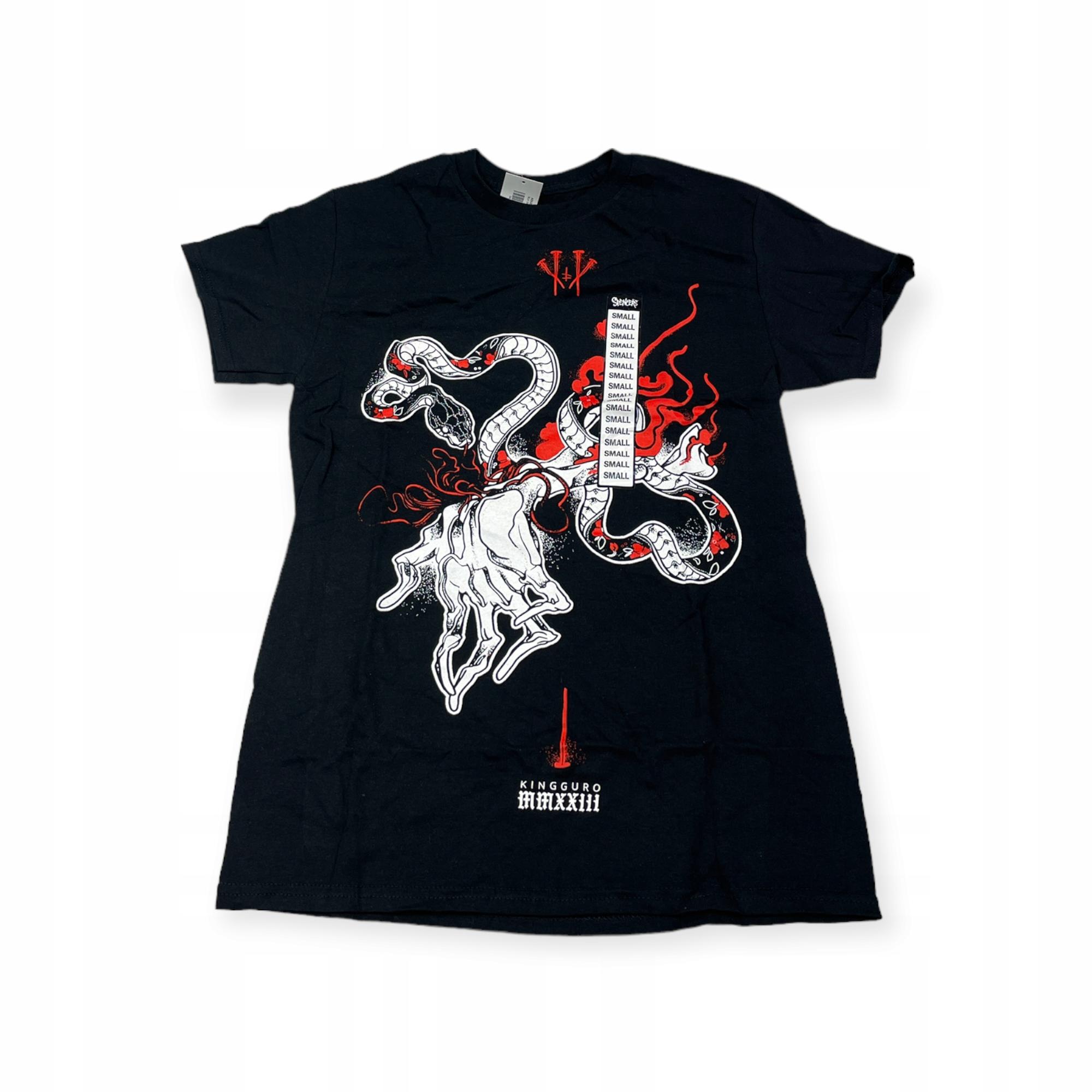 Outletup-clothes Koszulka T-shirt męski okrągły dekolt SPENCER'S KING GURO M