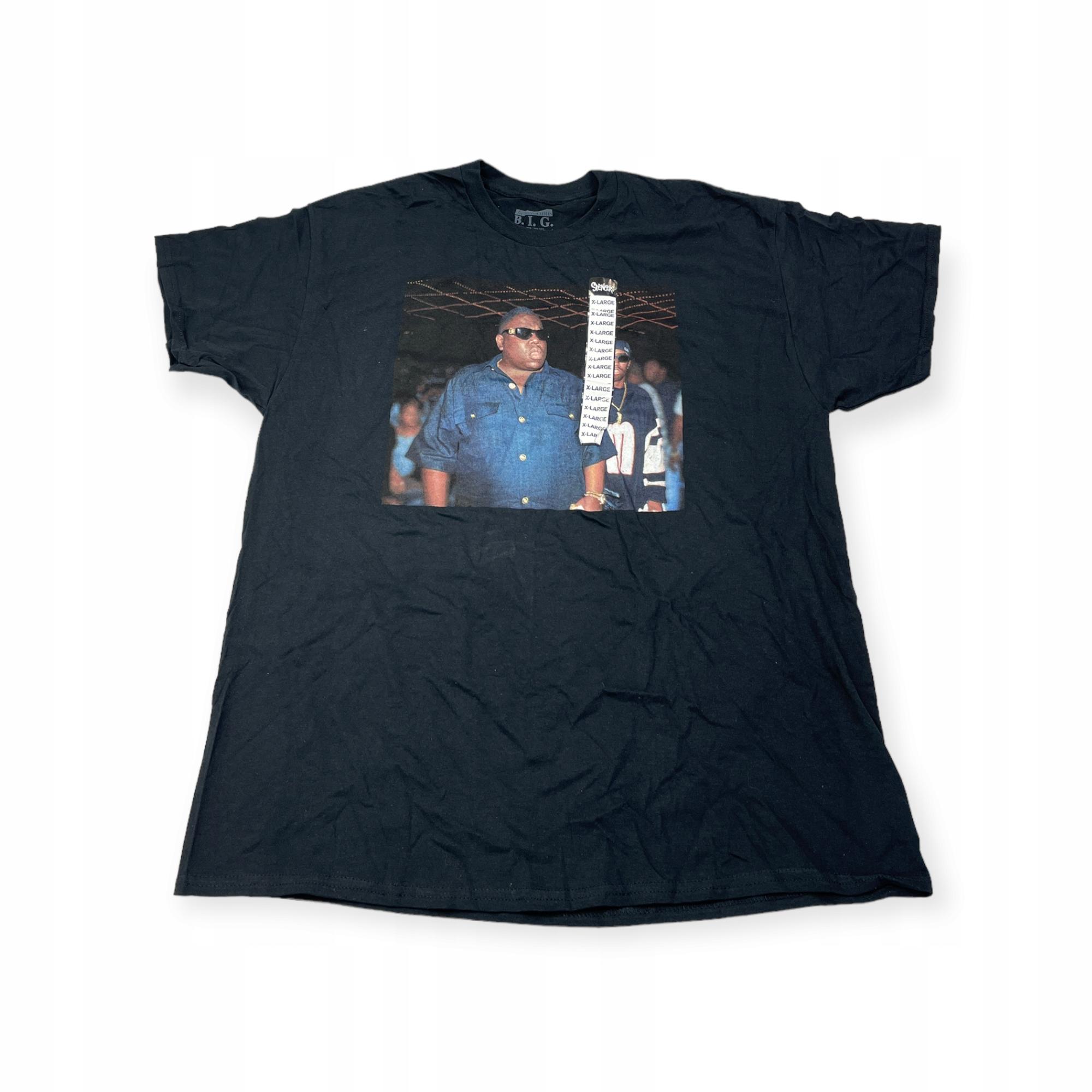 Outletup-clothes Koszulka T-shirt męski okrągły dekolt SPENCER'S B.I.G XL