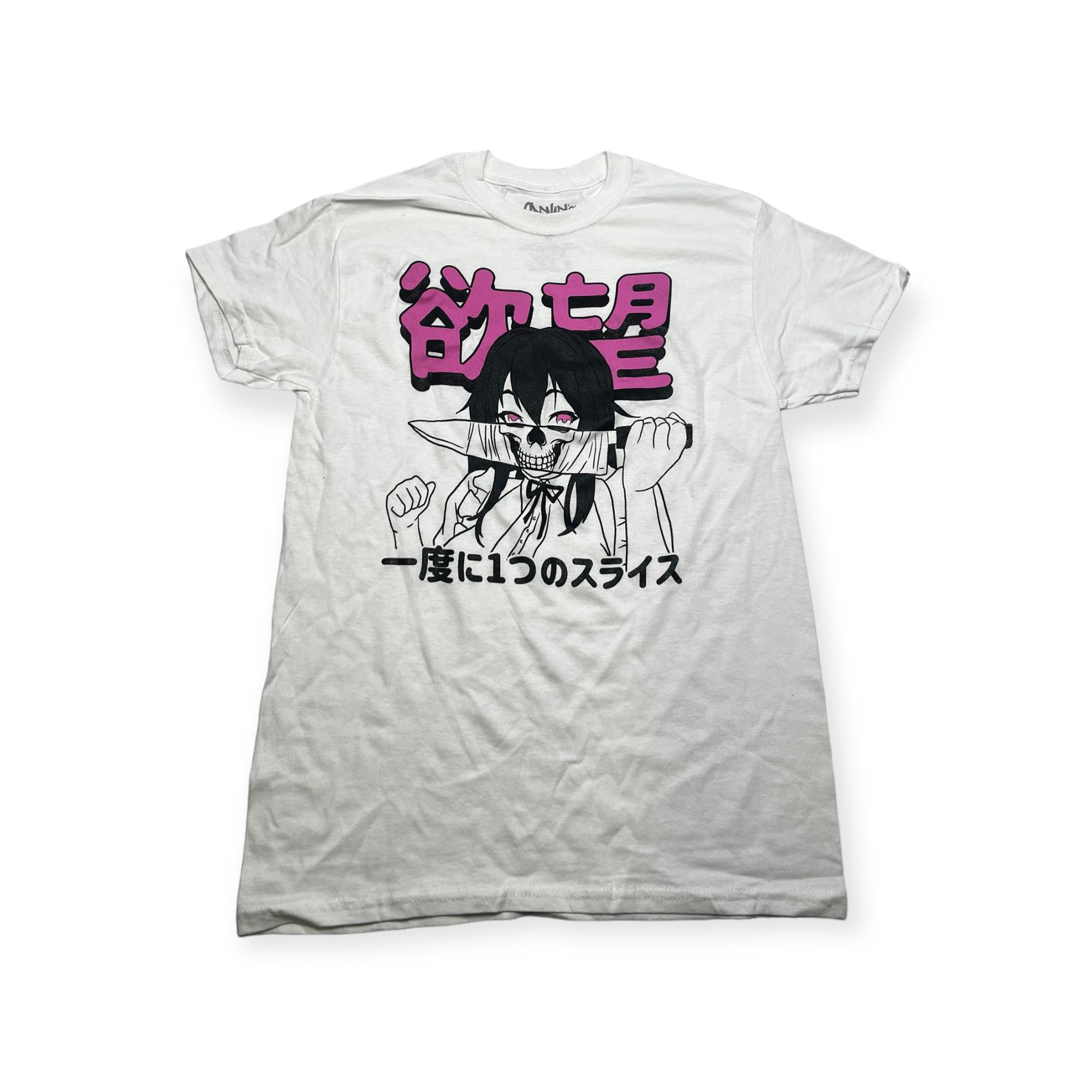 Outletup-clothes Koszulka T-shirt męski okrągły dekolt SPENCER'S nadruk XL