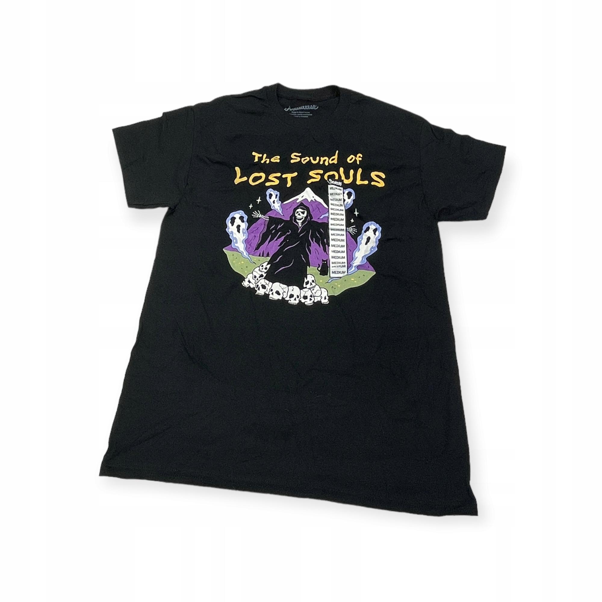 Outletup-clothes Koszulka T-shirt męski okrągły dekolt SPENCER'S Threadless M