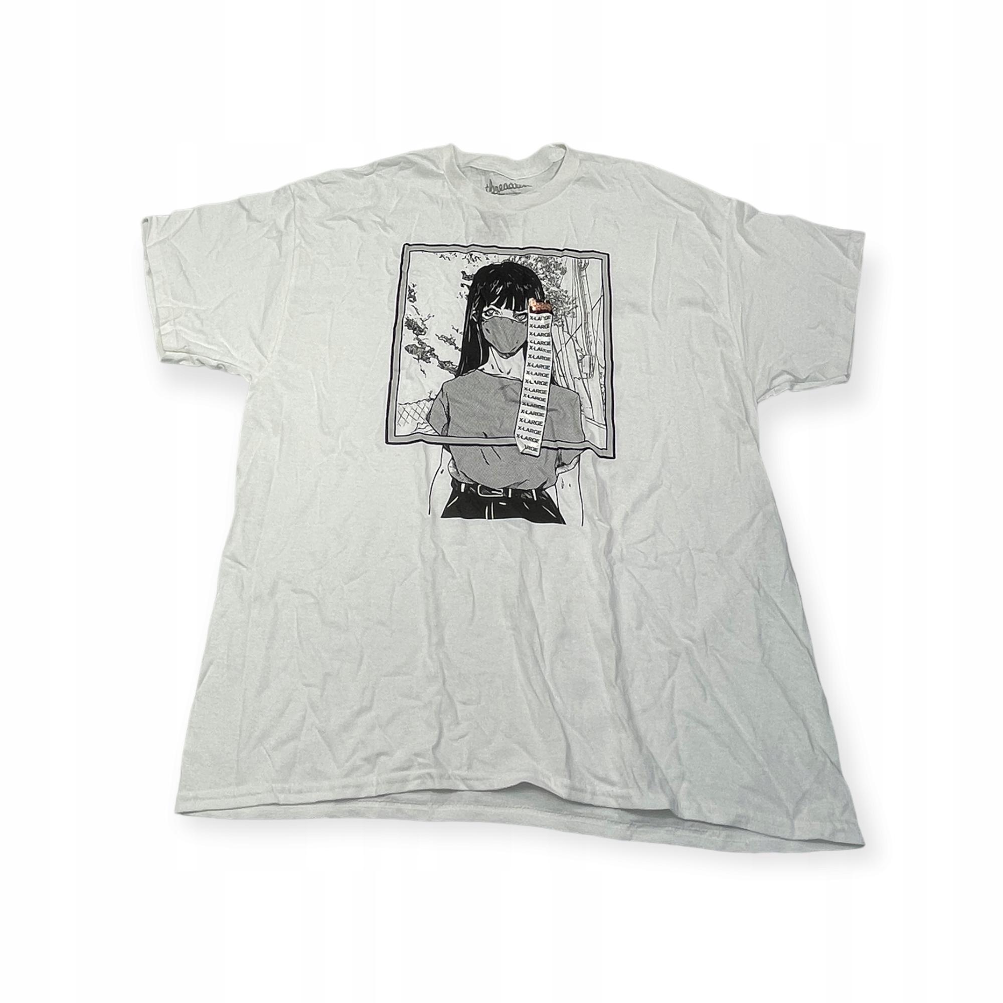 Outletup-clothes Koszulka T-shirt męski okrągły dekolt SPENCER'S Threadless XL