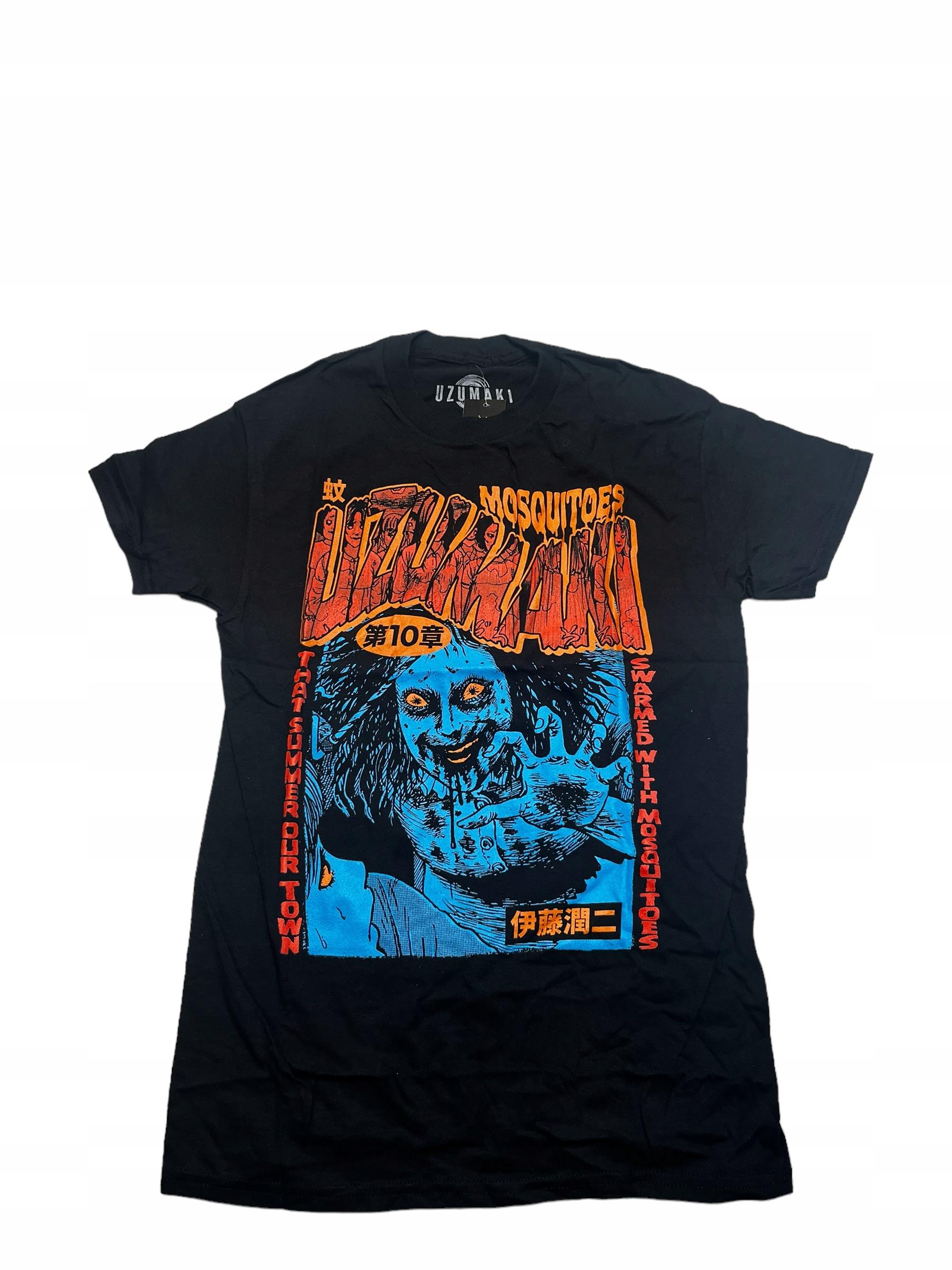 Outletup-clothes Koszulka T-shirt męski okrągły dekolt SPENCER'S nadruk S