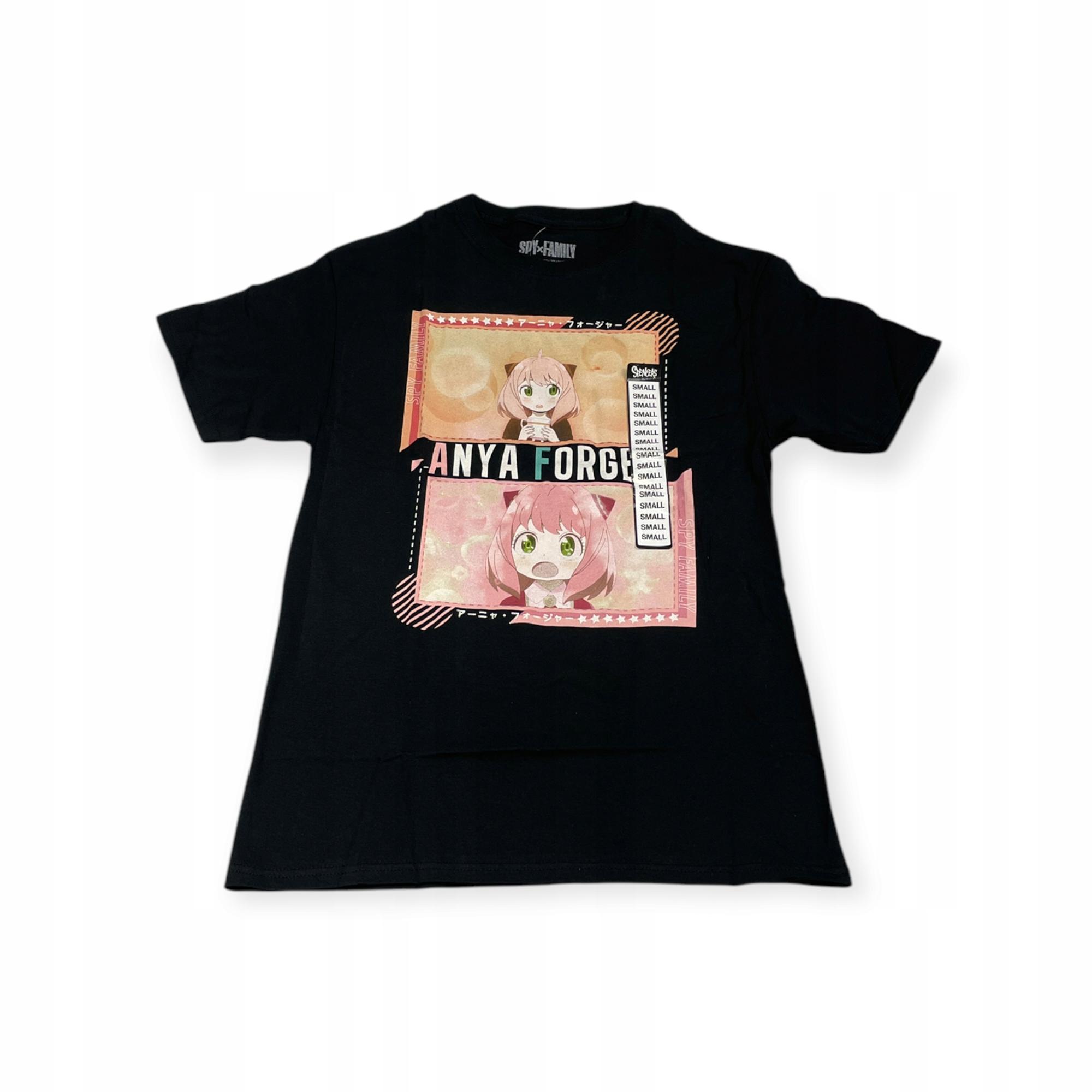 Outletup-clothes Koszulka T-shirt męski okrągły dekolt SPENCER'S SPY X FAMILY XL