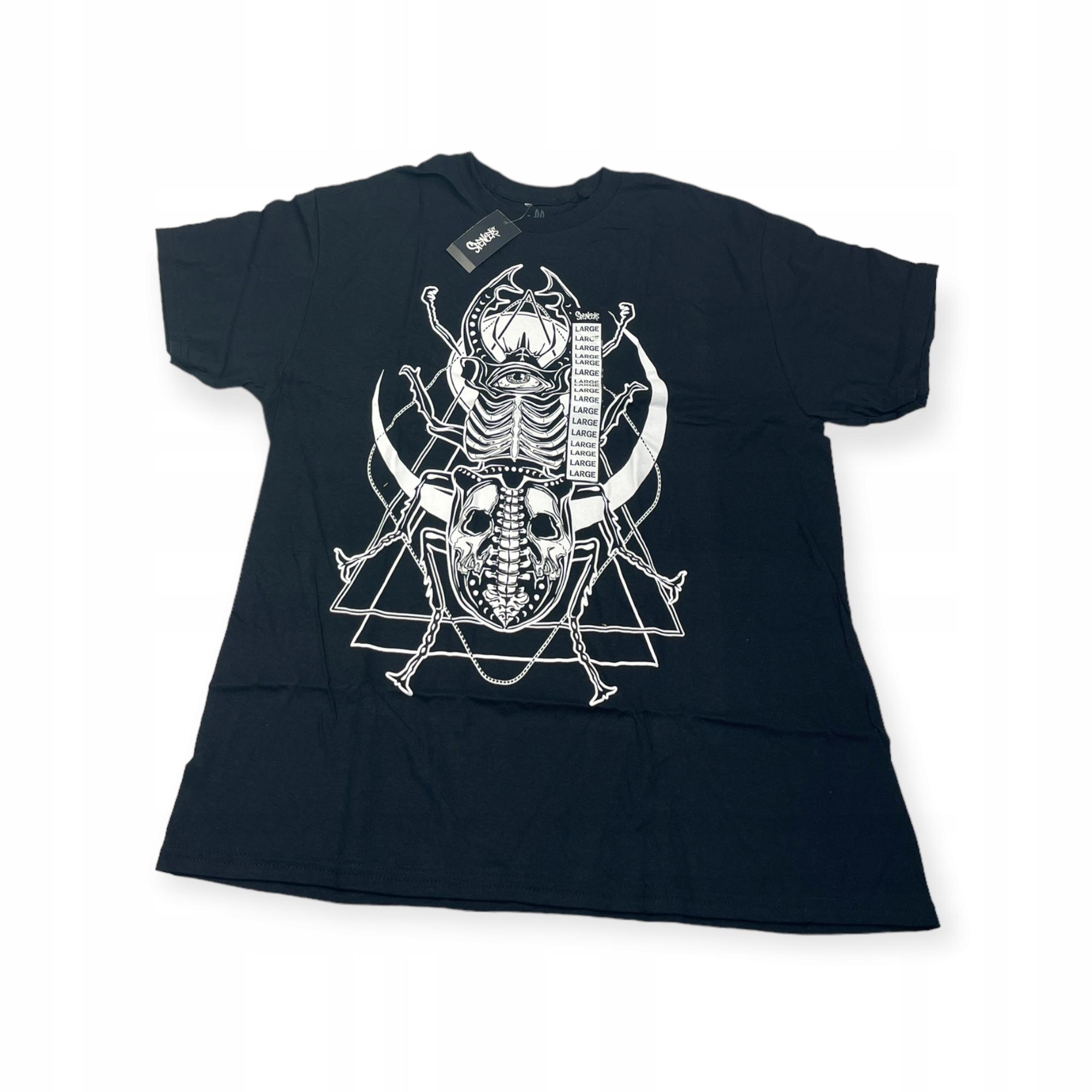 Outletup-clothes Koszulka T-shirt męski okrągły dekolt SPENCER'S Threadless XL