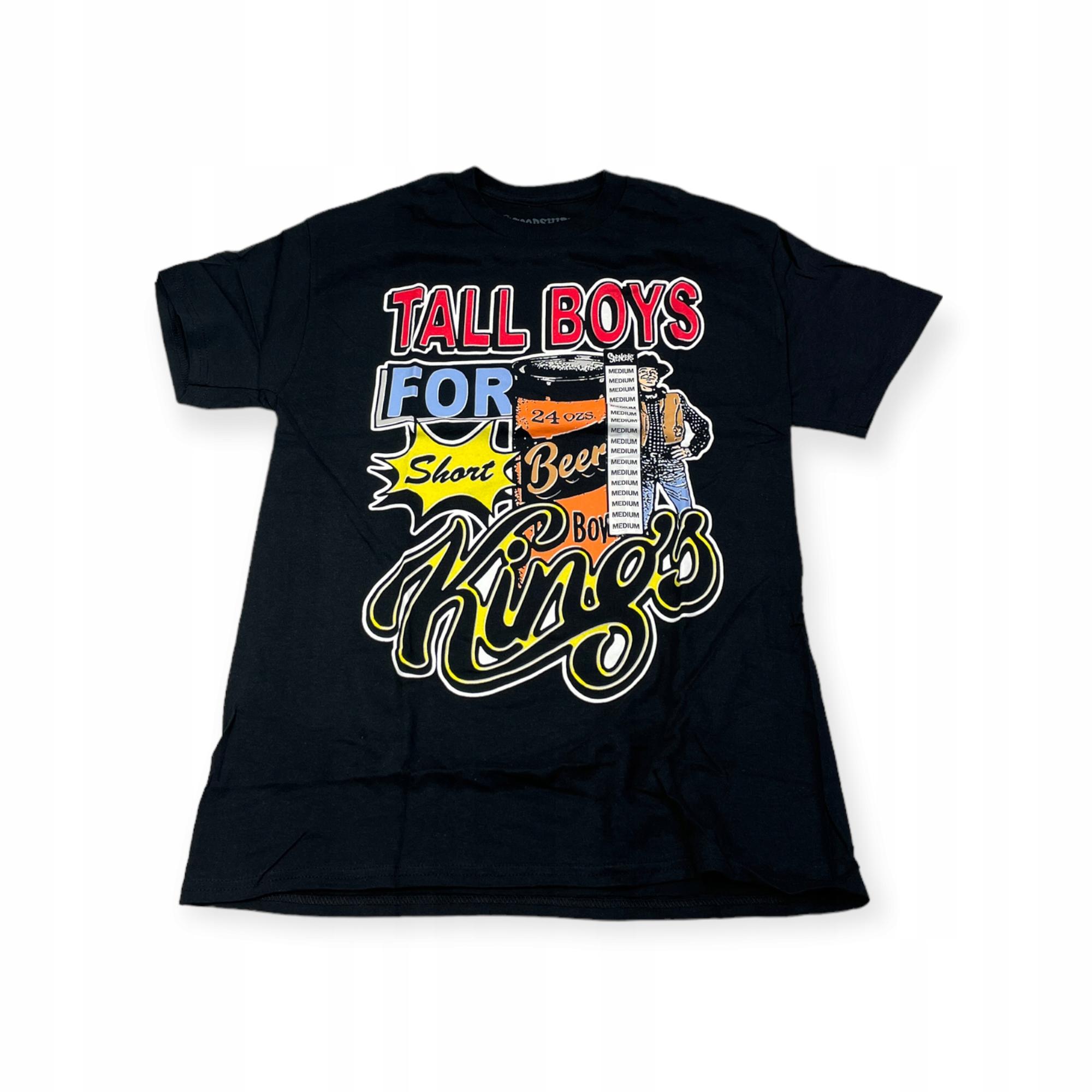 Outletup-clothes Koszulka T-shirt męski okrągły dekolt SPENCER'S GOODSHIRTS M