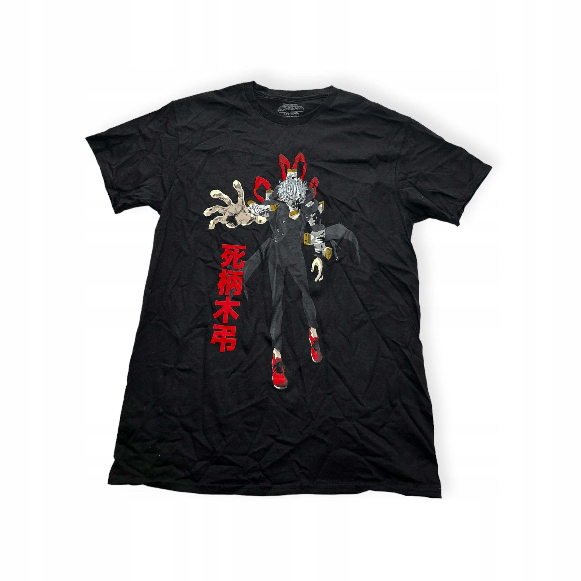 Outletup-clothes Koszulka T-shirt męski okrągły dekolt SPENCER'S nadruk M