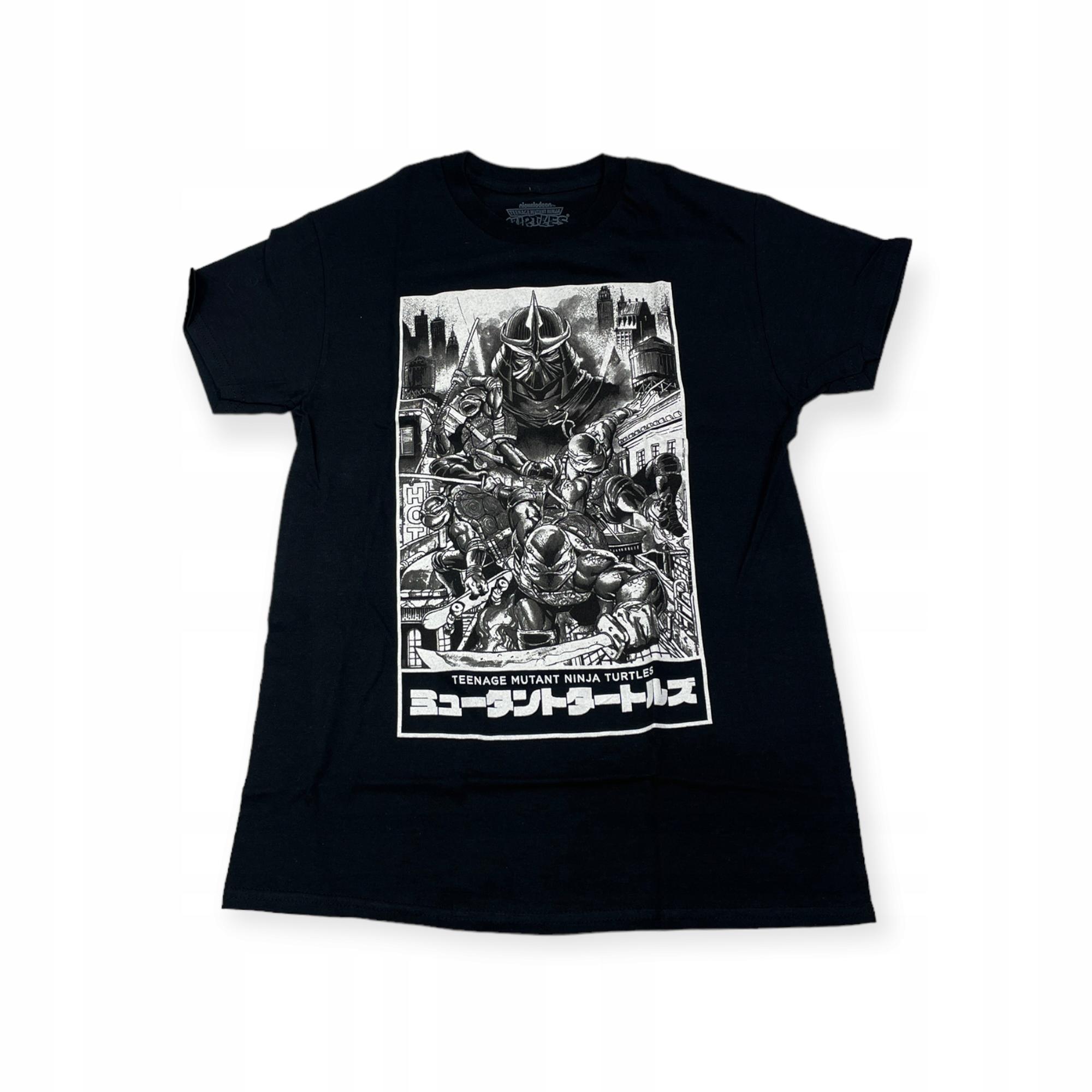 Outletup-clothes Koszulka T-shirt męski okrągły dekolt SPENCER'S TURTLES S