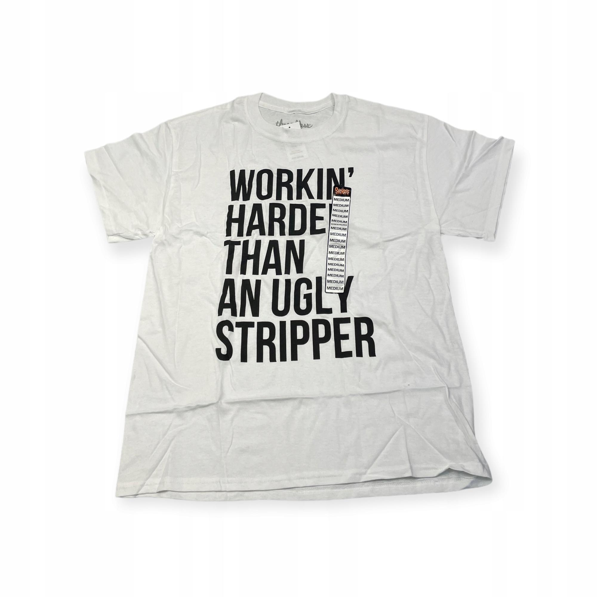 Outletup-clothes Koszulka T-shirt męski okrągły dekolt SPENCER'S THREADLESS L