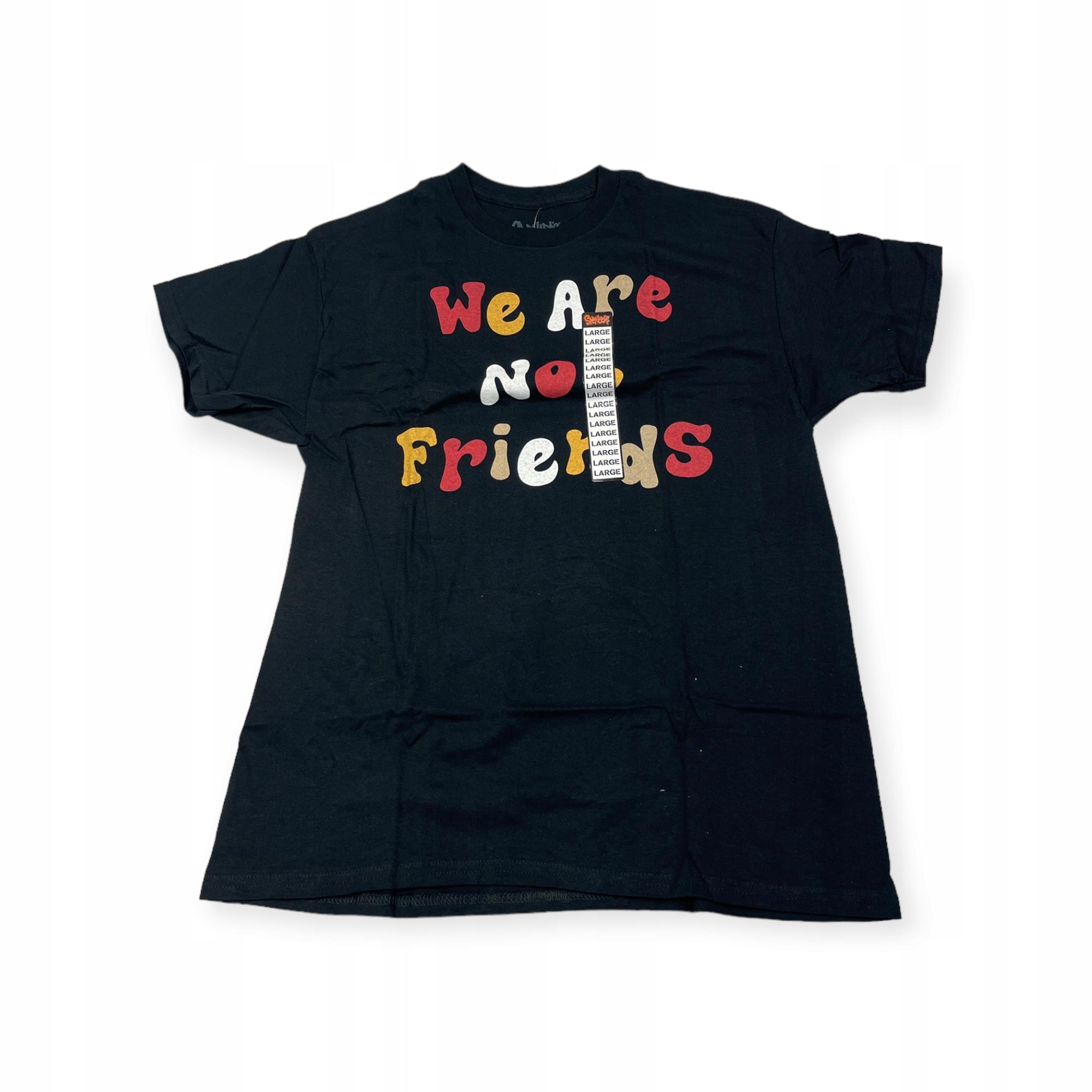 Outletup-clothes Koszulka T-shirt męski okrągły dekolt SPENCER'S NADRUK L