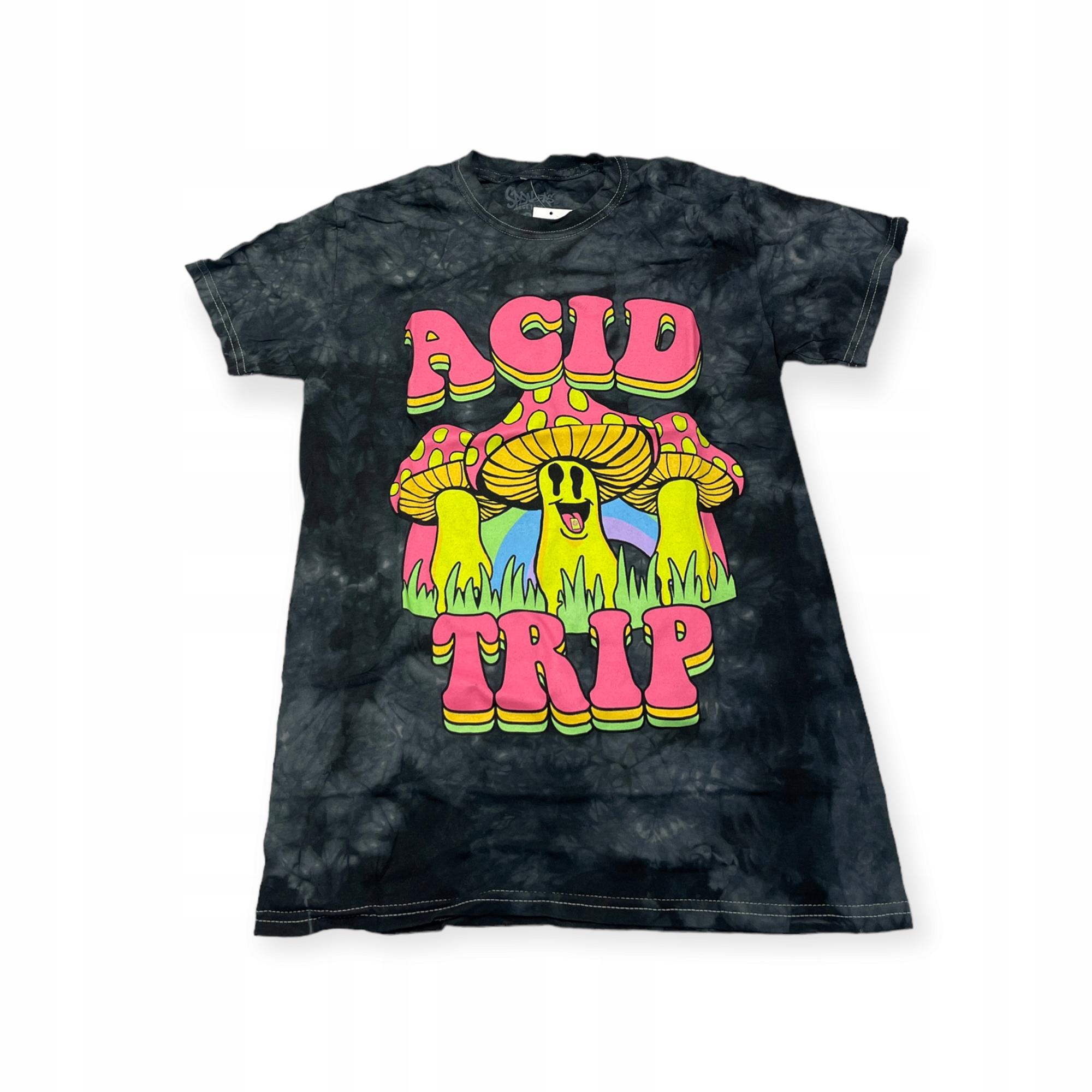 Outletup-clothes Koszulka T-shirt męski okrągły dekolt SPENCER'S NADRUK L