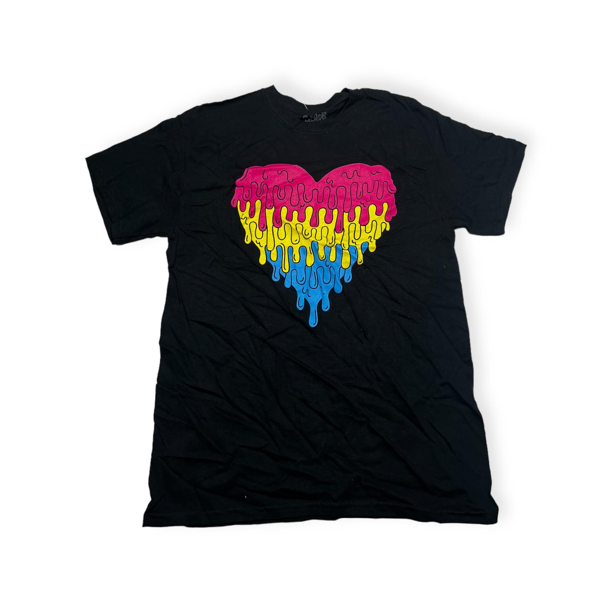 Outletup-clothes Koszulka T-shirt męski okrągły dekolt SPENCER'S NADRUK M