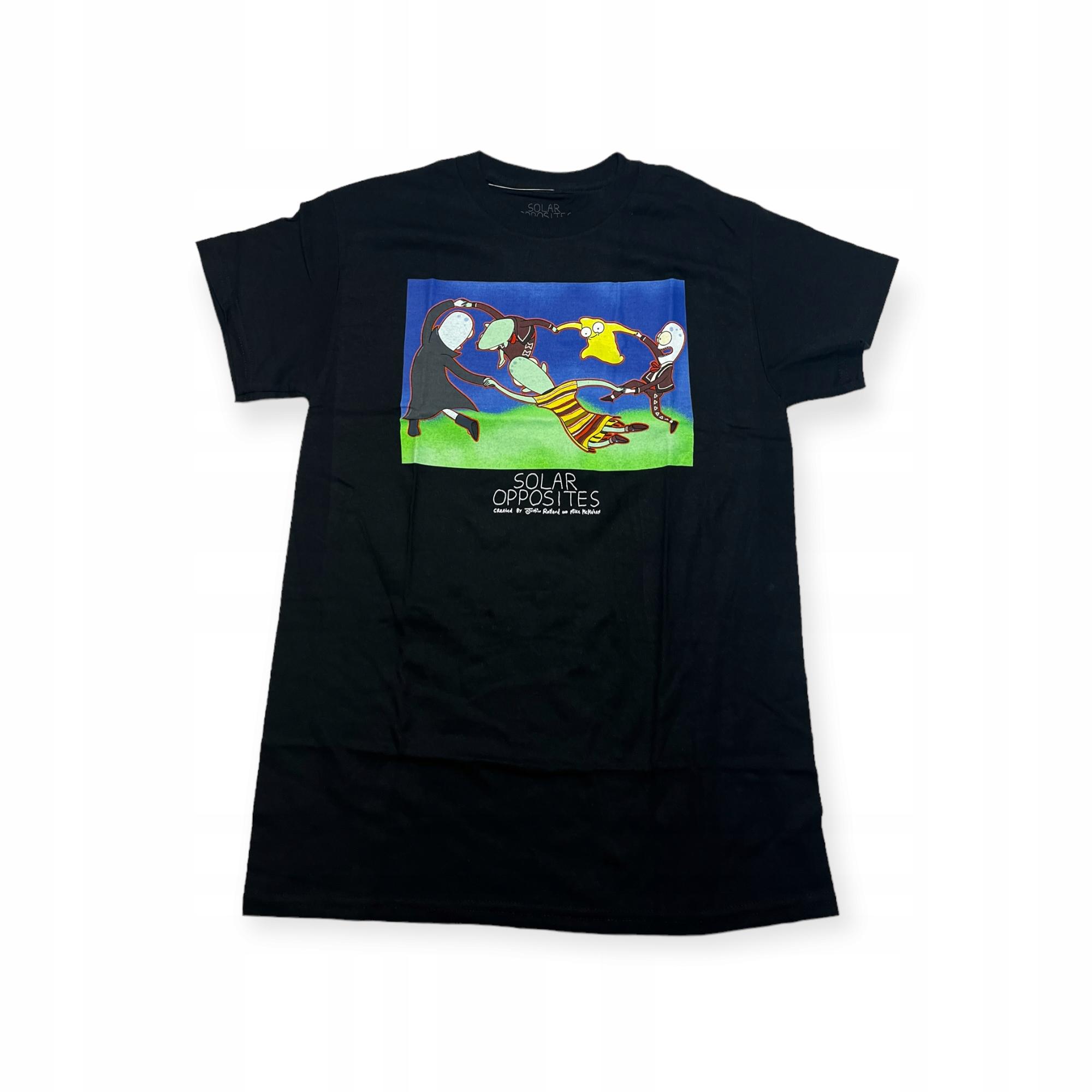 Outletup-clothes Koszulka T-shirt męski okrągły dekolt SPENCER'S NADRUK L