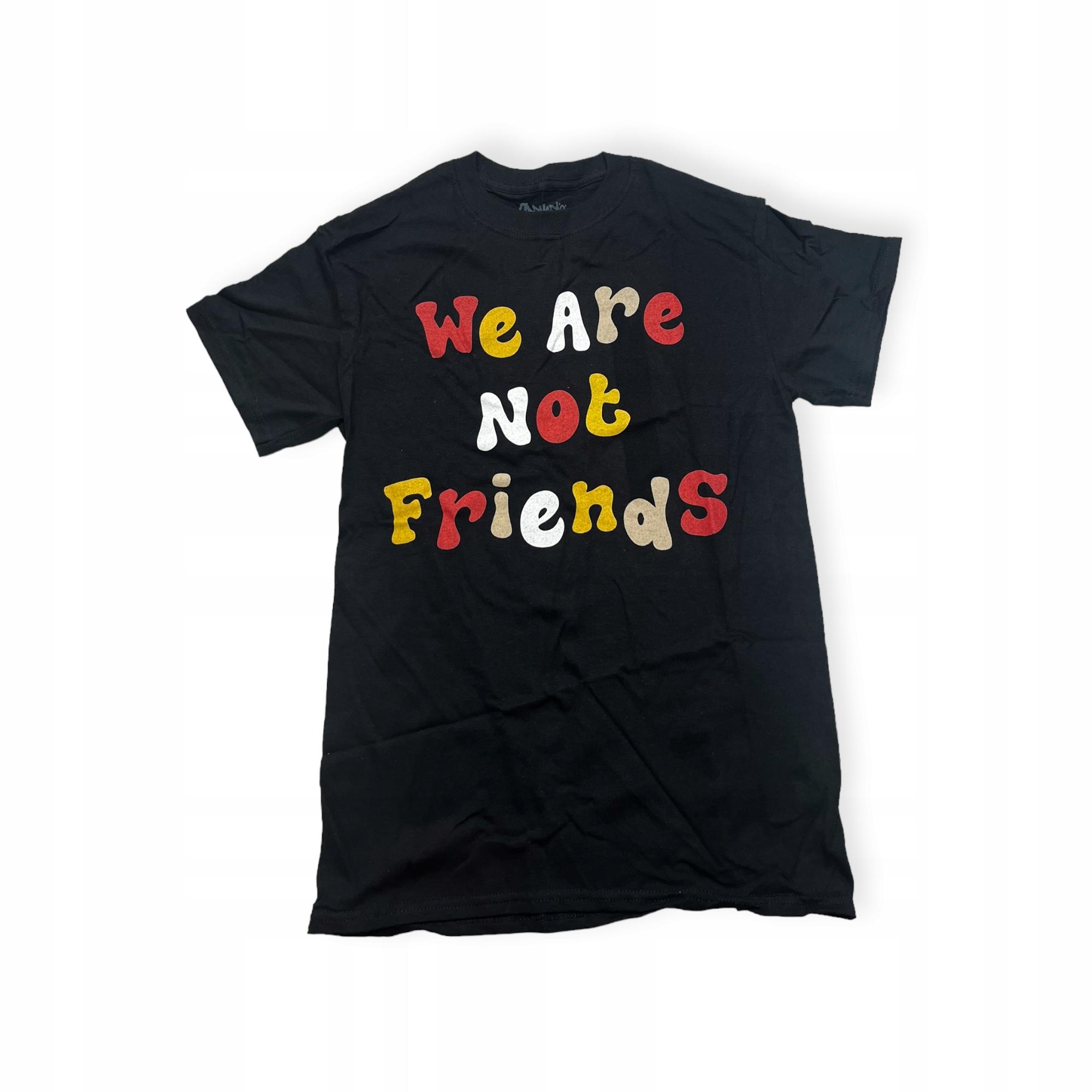 Outletup-clothes Koszulka T-shirt męski okrągły dekolt SPENCER'S nadruk M