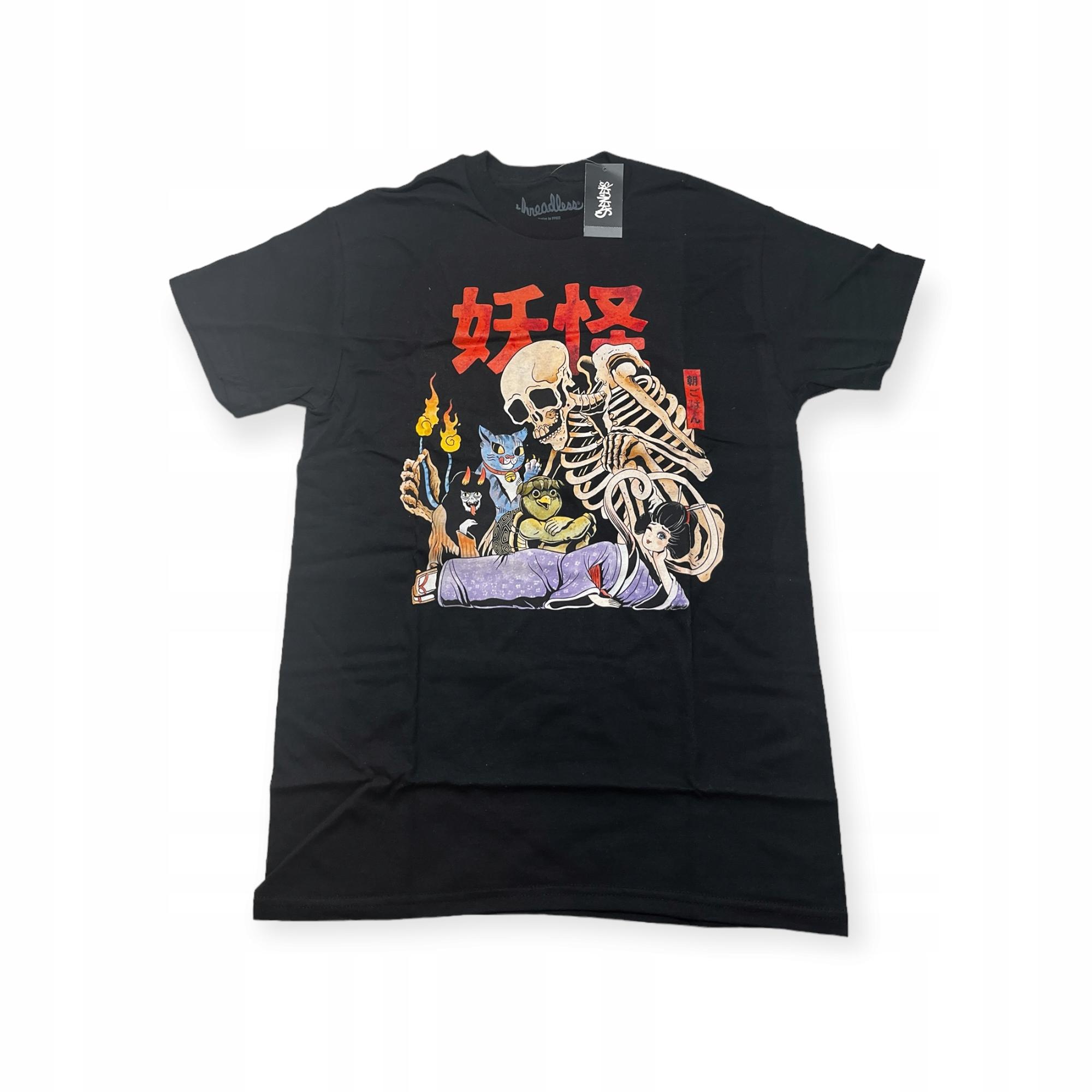 Outletup-clothes Koszulka T-shirt męski okrągły dekolt SPENCER'S NADRUK L