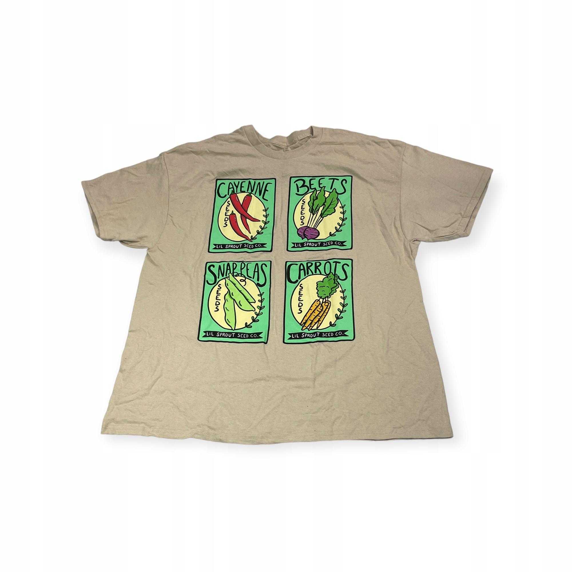 Outletup-clothes Koszulka T-shirt męski okrągły dekolt SPENCER'S TKCREATES L