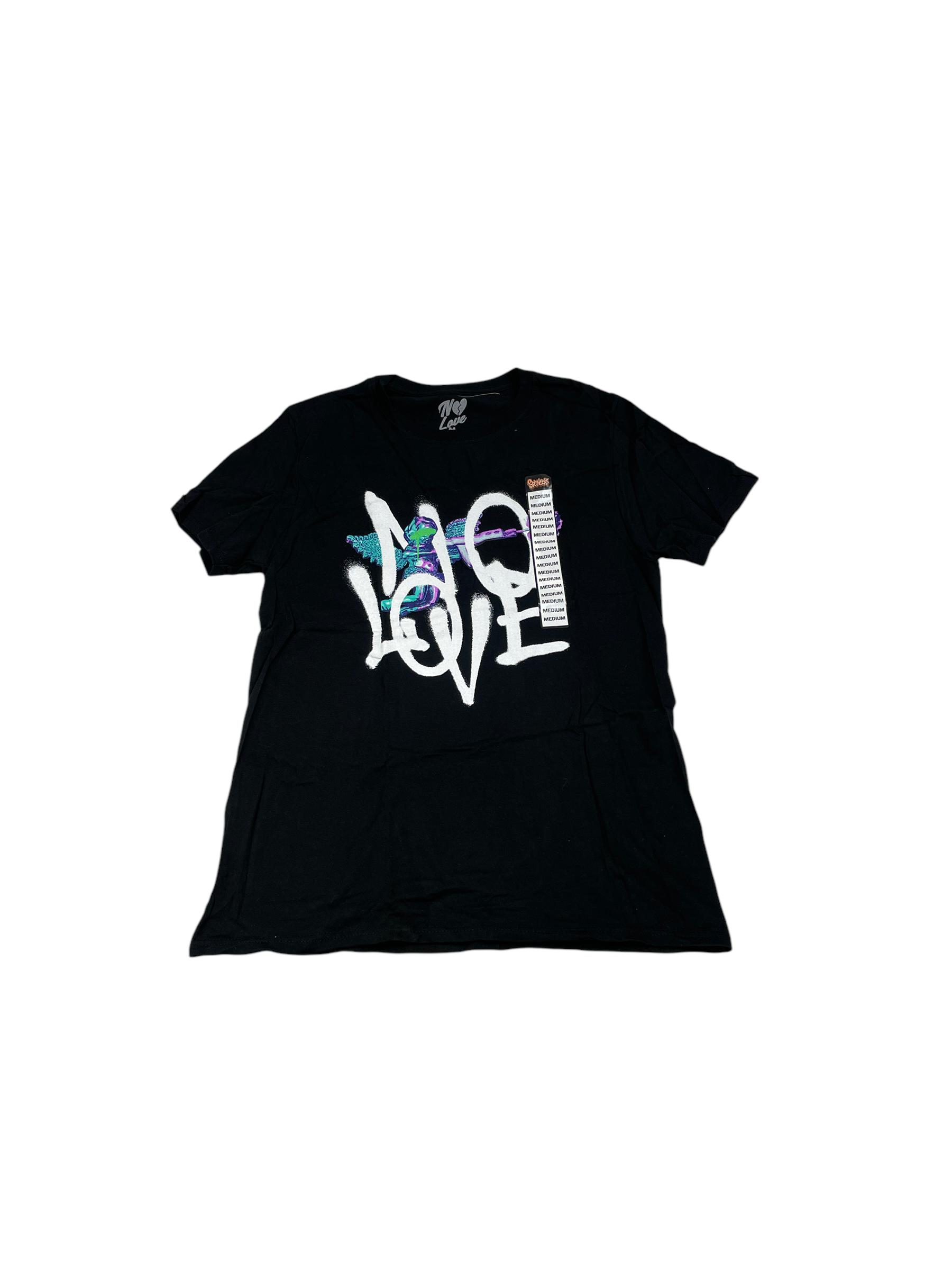Outletup-clothes Koszulka T-shirt męski okrągły dekolt SPENCER'S LOVE M