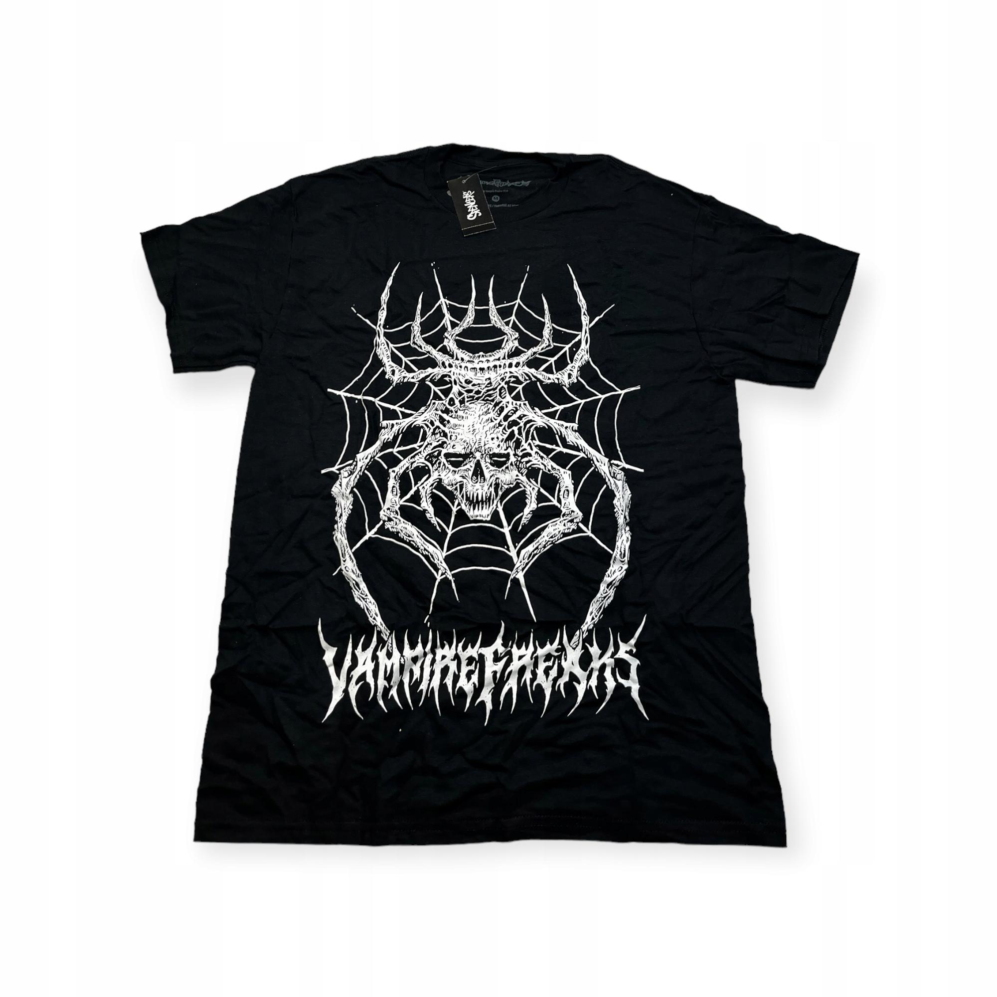 Outletup-clothes Koszulka T-shirt męski okrągły dekolt SPENCER'S nadruk M