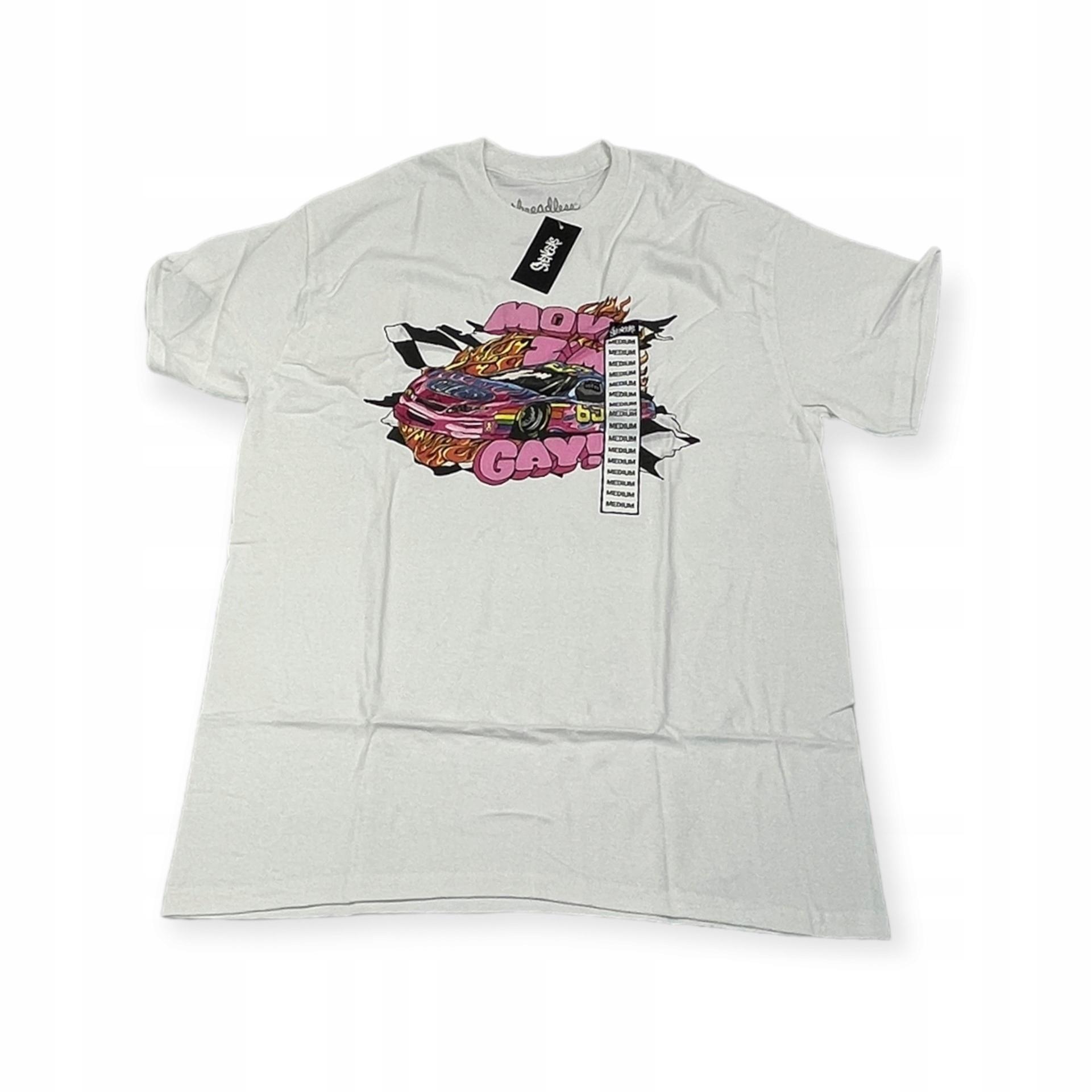 Outletup-clothes Koszulka T-shirt męski okrągły dekolt SPENCER'S Threadless XL