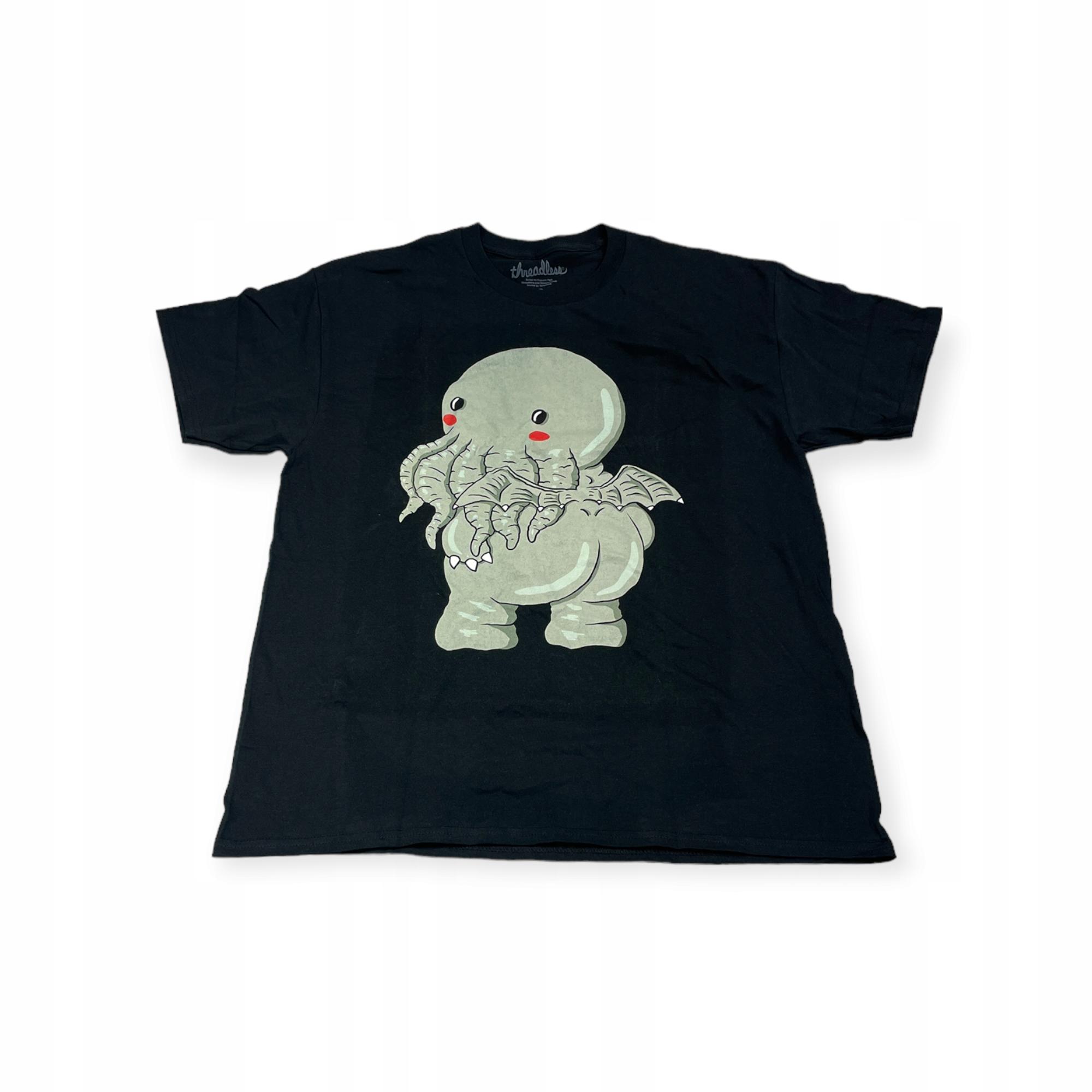 Outletup-clothes Koszulka T-shirt męski okrągły dekolt SPENCER'S Threadless L