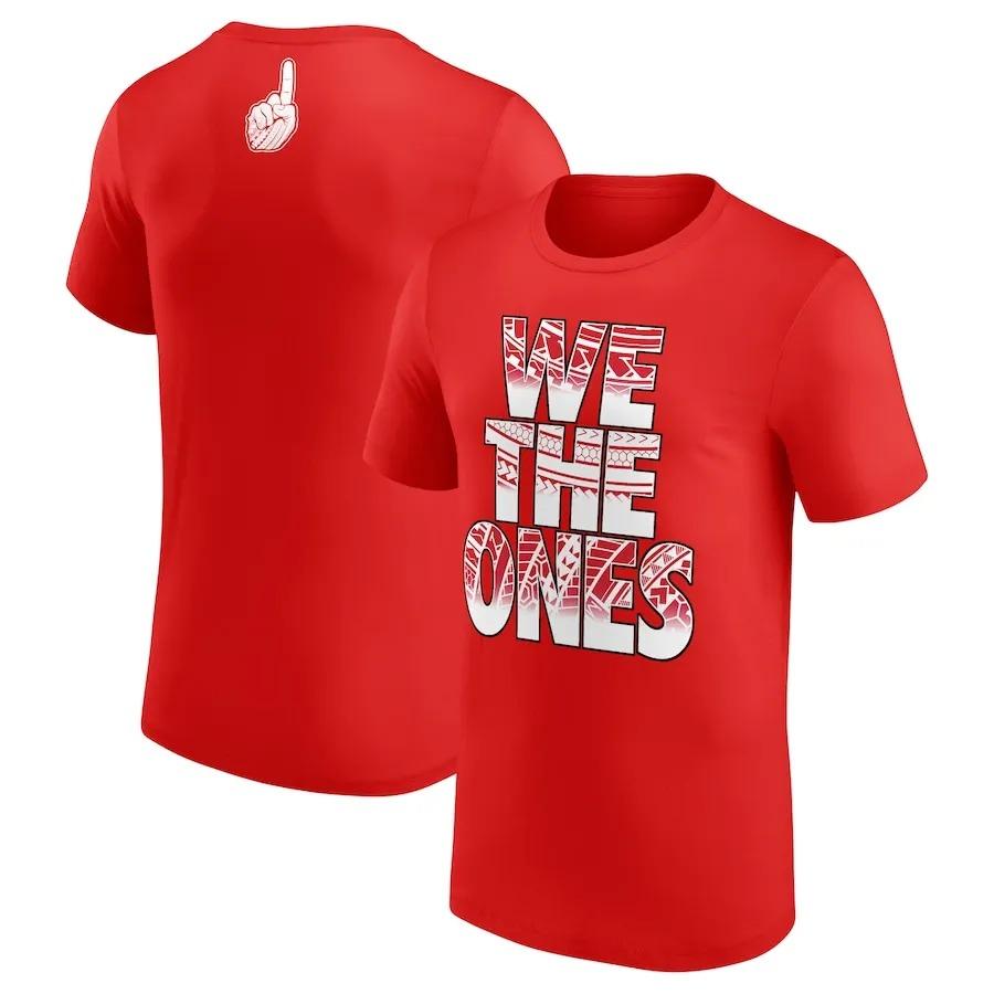 Kukebang Heren Zwart The Bloodline We The Ones 3d Print Heren T-shirt Zomer T-shirts Korte Mouw Mode Dames Kinderkleding Tops XL