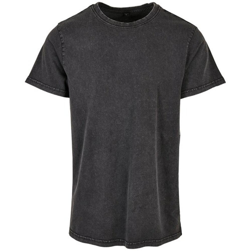 Build Your Brand Heren Acid Wash T-shirt XL