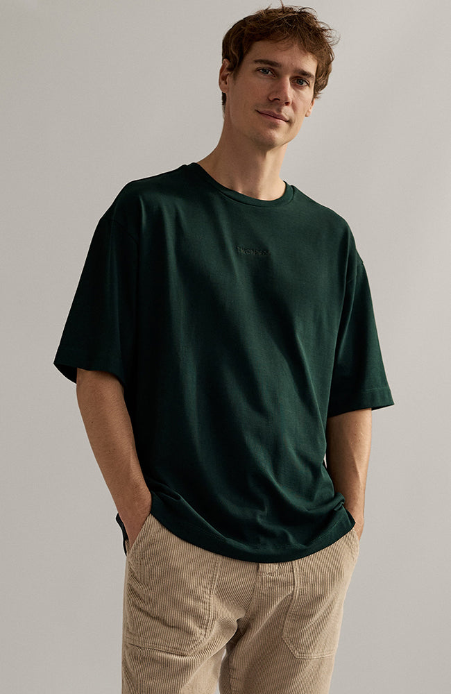 TWOTHIRDS Herren vegan T-Shirt Roydon DunkelgrÃ¼n