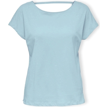 Only Blouse  Top May Life S/S - Clear Sky
