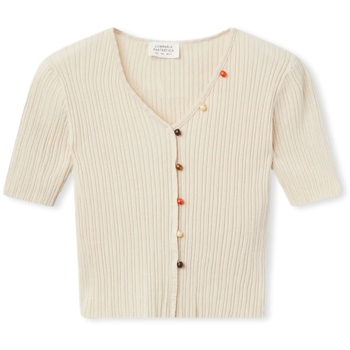 Compania Fantastica Blouse  COMPAÑIA FANTÁSTICA Top 10217 - Beige