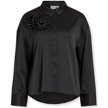 Vila Blouse  Medina Rose Shirt L/S - Black