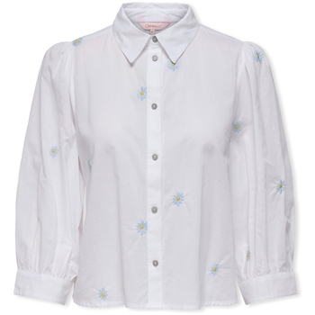 Only Blouse  Candy Shirt - Bright White
