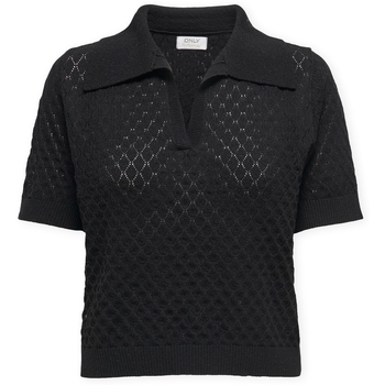 Only Blouse  Polo Cosima - Black