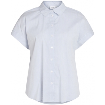 Vila Blouse  Lulana Shirt - Cloud Dancer