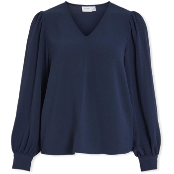 Vila Blouse  Top Gaja L/S - Navy Blazer